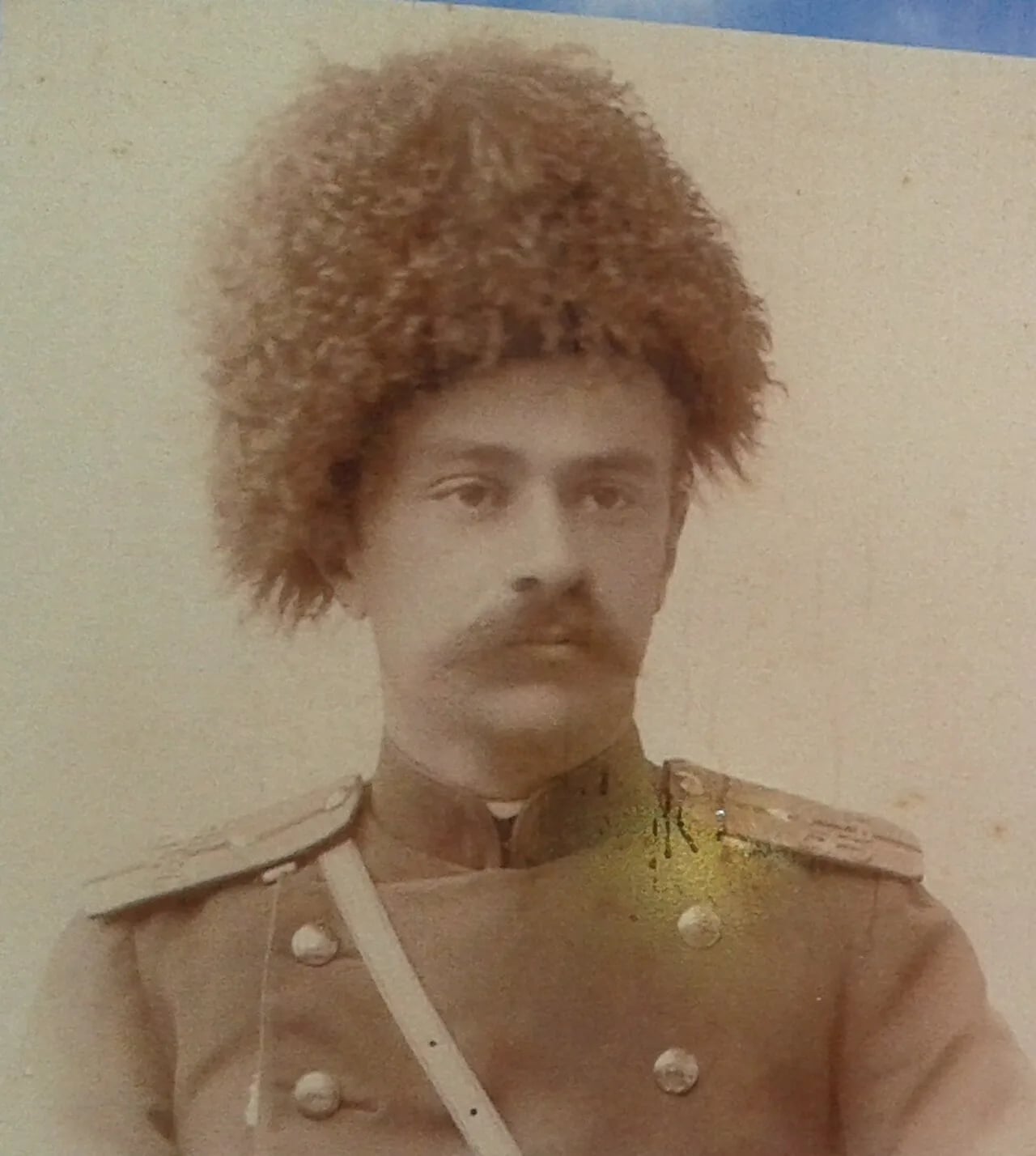Porträt von Mark Tapsashar (1872–1904) – Gedenkseite