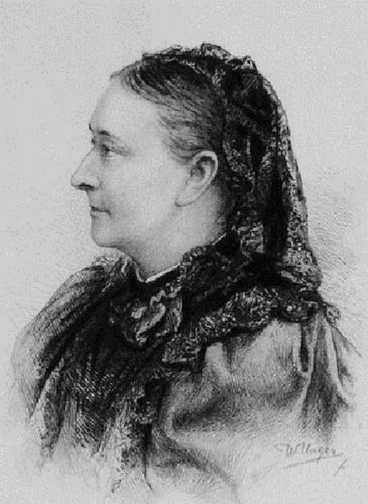 Portrait of Jelisaweta Grigorjewna Wolkonskaja (1838–1897) – memorial page