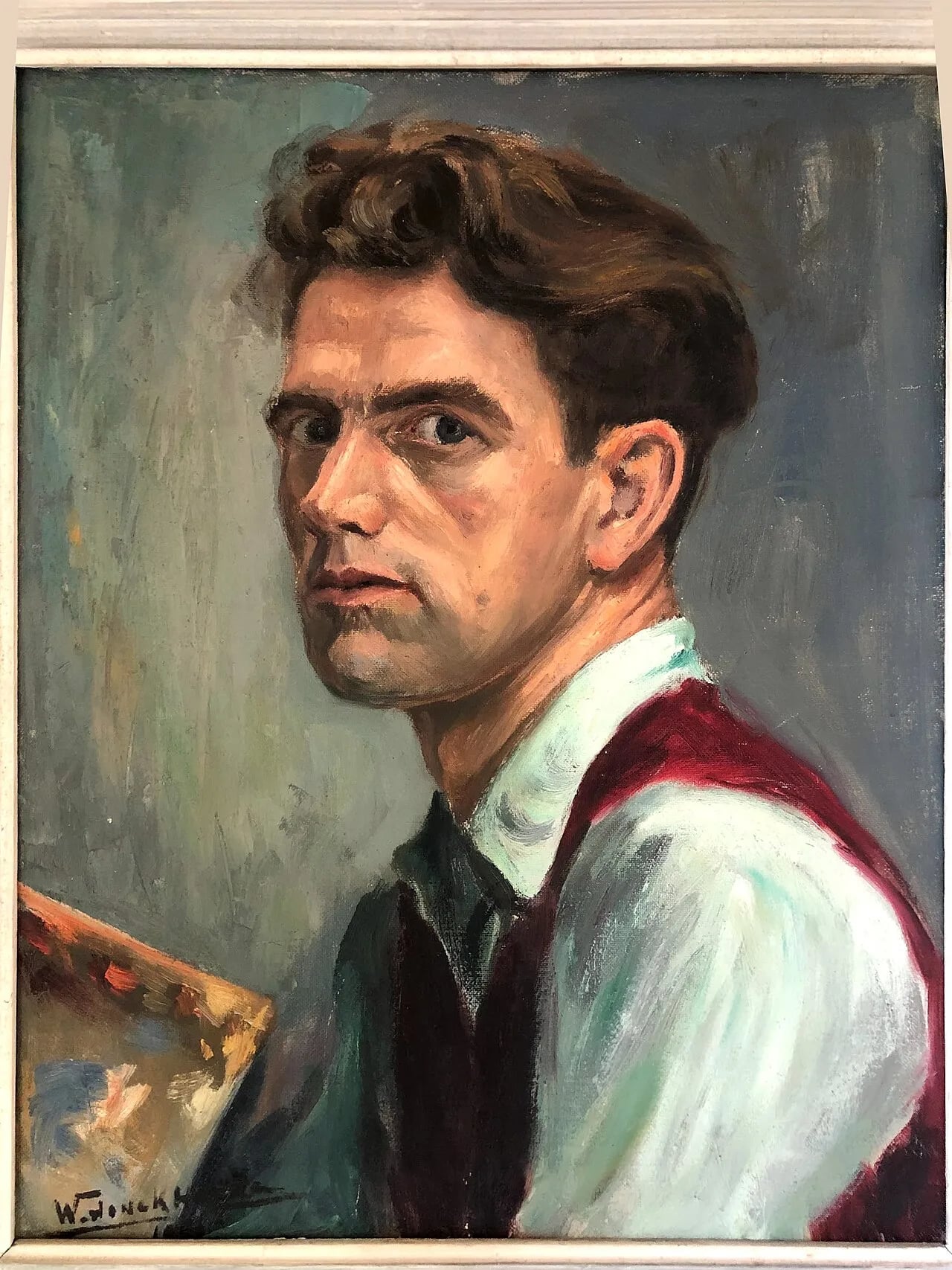 Portrait of Walter Jonckheere (1924–1999) – memorial page