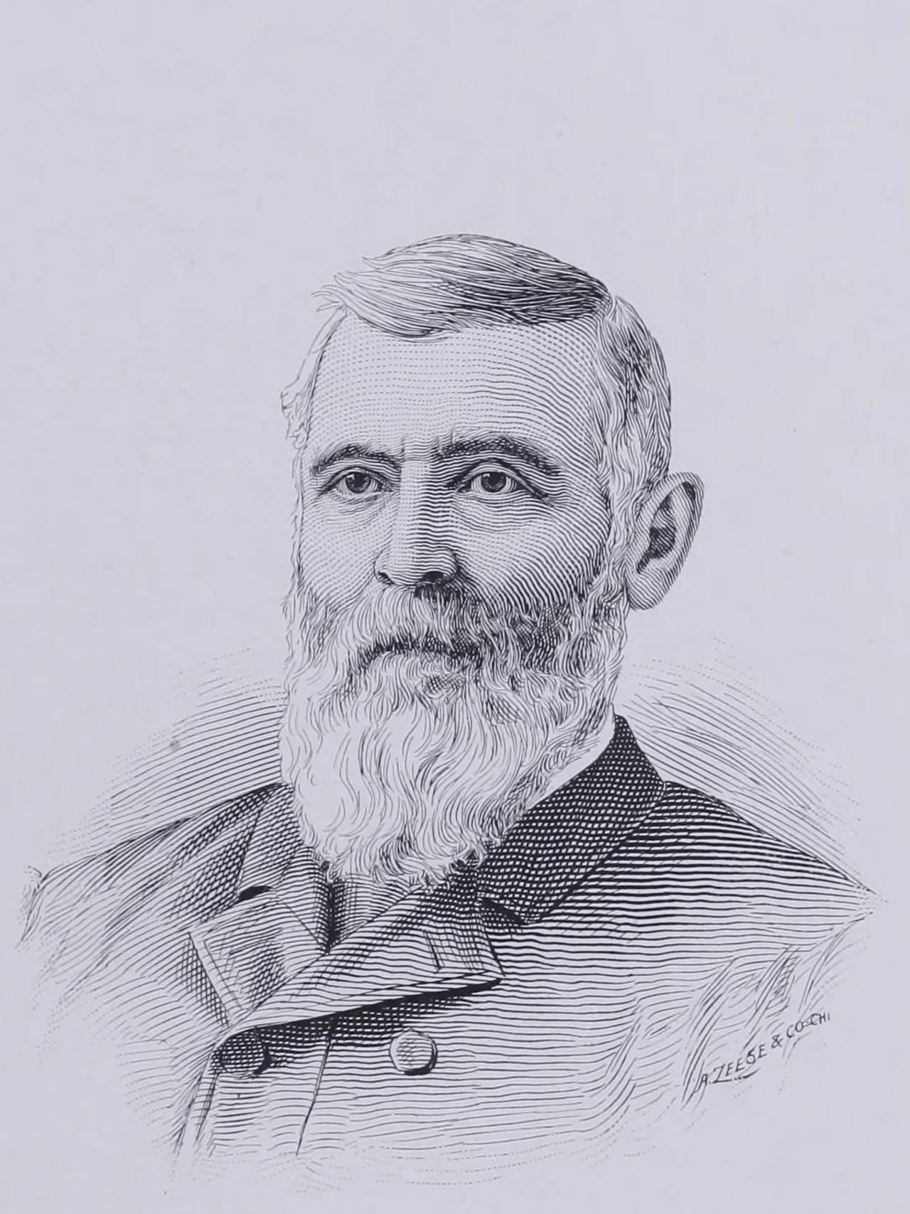 Portrait of Vivus Wright Dorwin (1832–1904) – memorial page