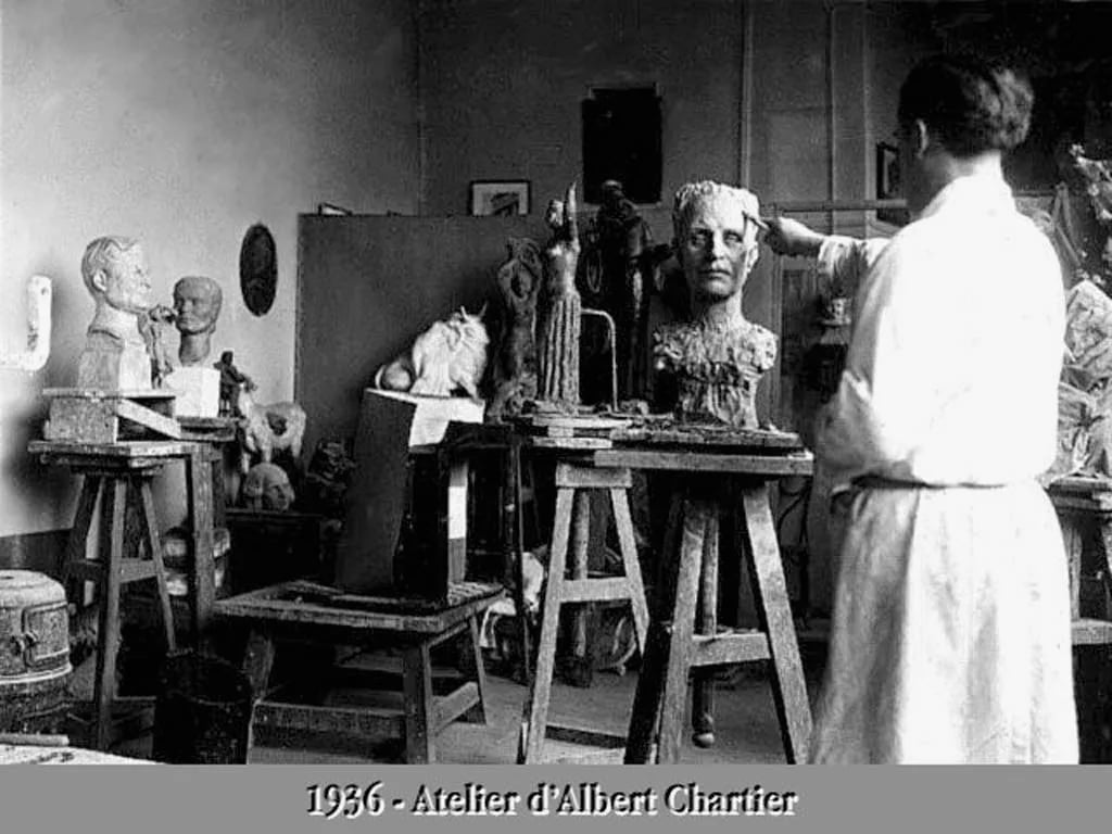 Porträt von Albert Chartier (1898–1992) – Gedenkseite