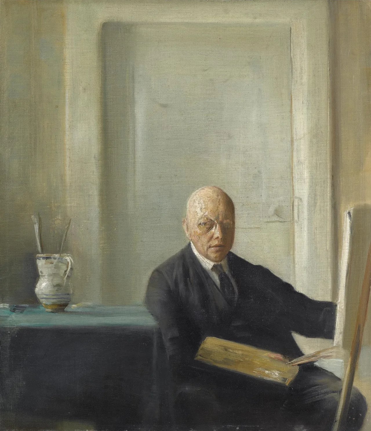 Portrait of Carl Holsøe (1863–1935) – memorial page