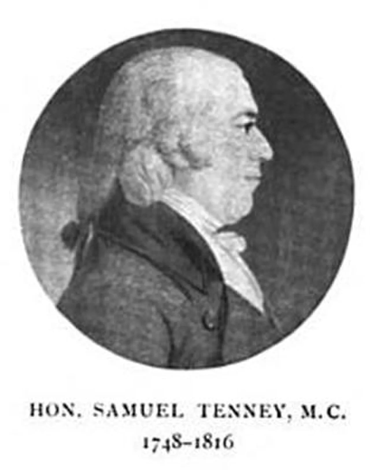 Portrait of Samuel Tenney (1748–1816) – memorial page