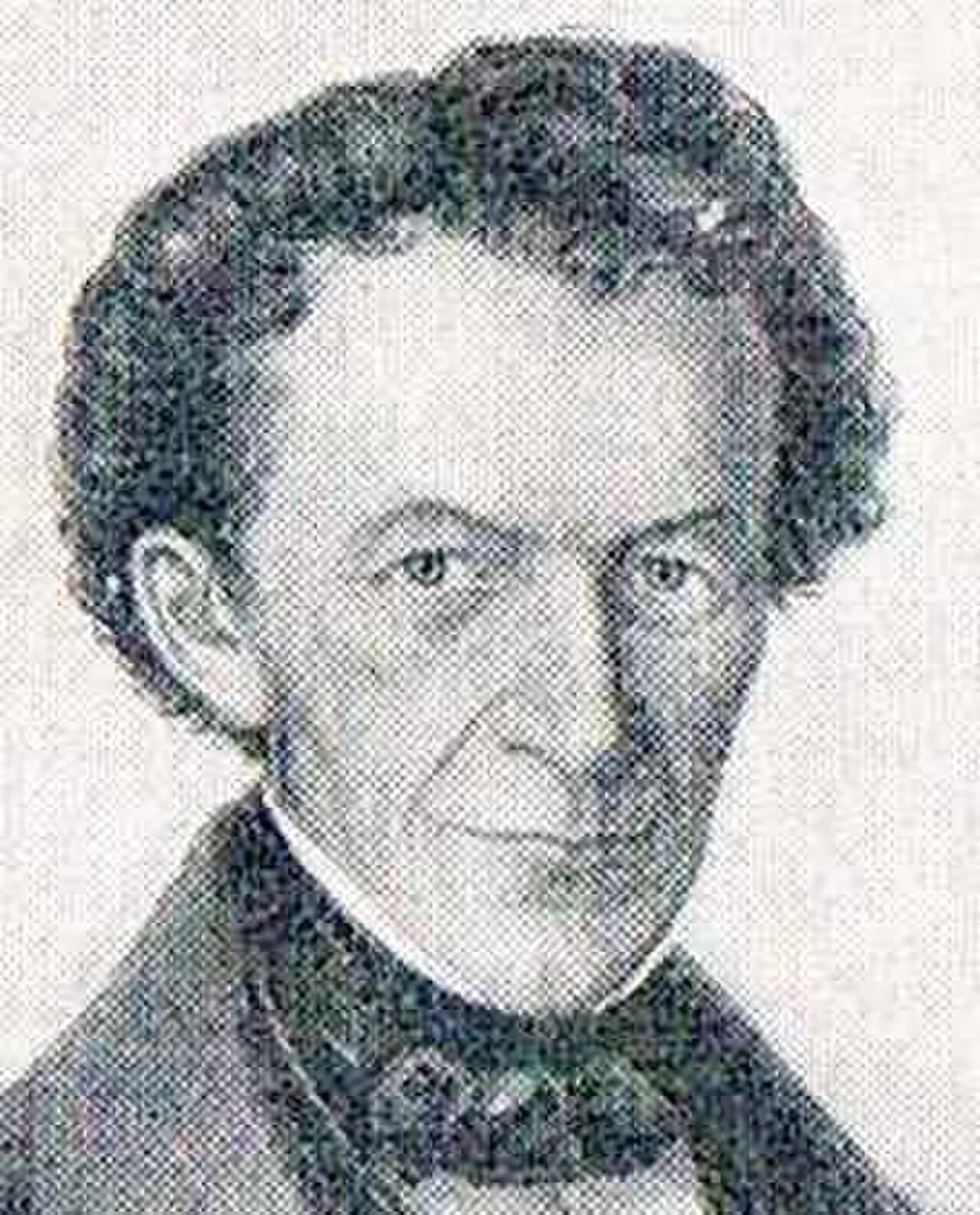 Porträt von Johann Ulrich Zehnder (1798–1877) – Gedenkseite