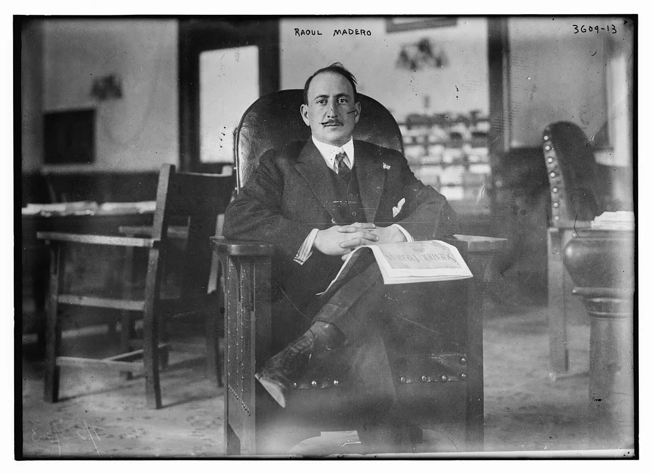 Portrait of Raúl Madero (1888–1982) – memorial page