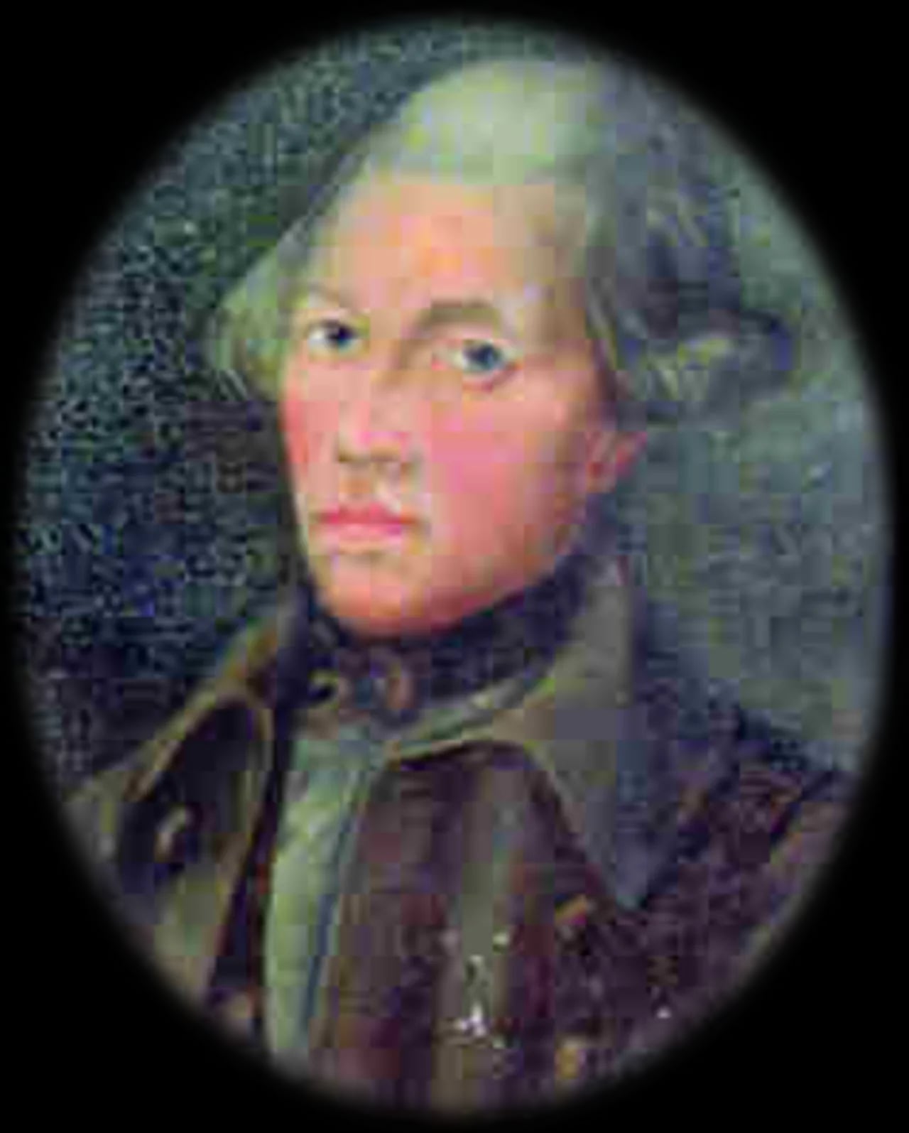 Porträt von Peder Aadnes (1739–1792) – Gedenkseite