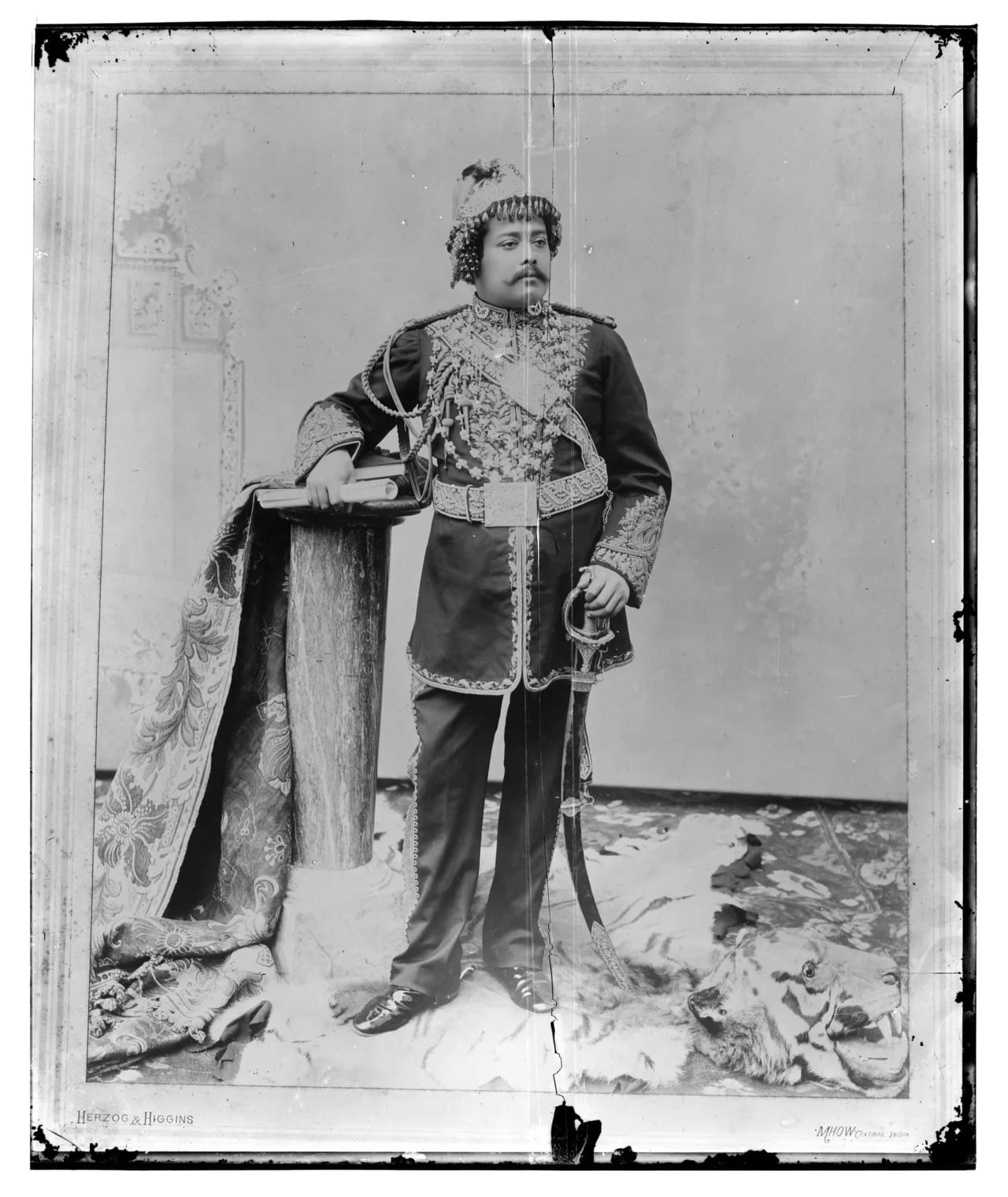 Portrait of Dev Shumsher Jung Bahadur Rana (1862–1914) – memorial page