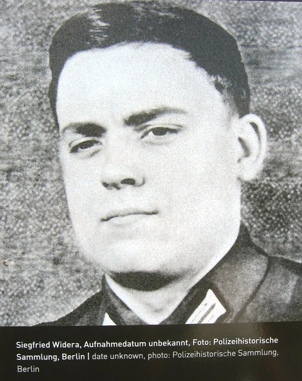 Portrait of Siegfried Widera (1941–1963) – memorial page