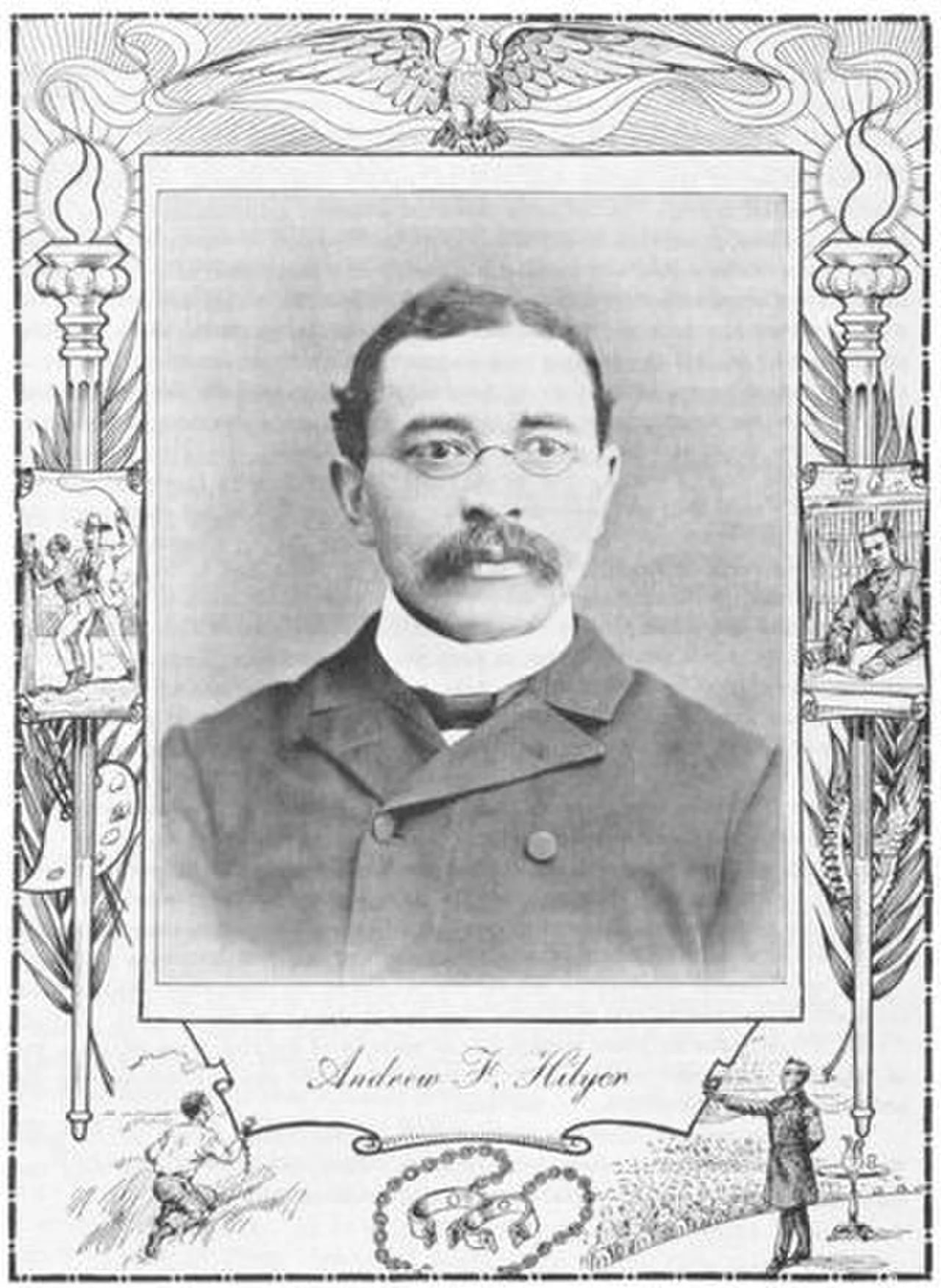 Portrait of Andrew F. Hilyer (1858–1925) – memorial page