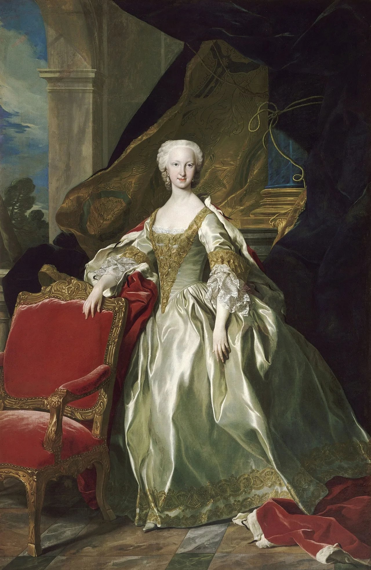 Portrait of Maria Theresia Rafaela von Spanien (1726–1746) – memorial page