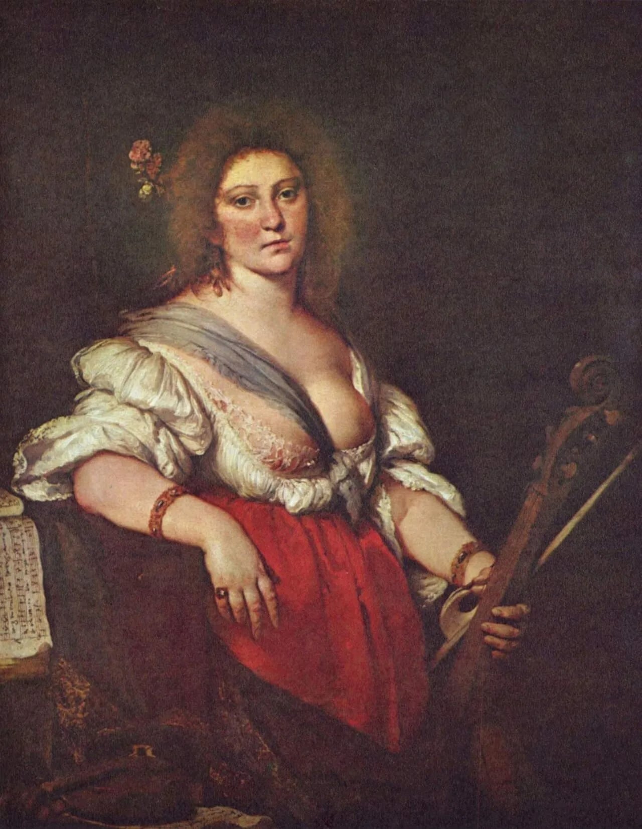 Porträt von Barbara Strozzi (1619–1677) – Gedenkseite