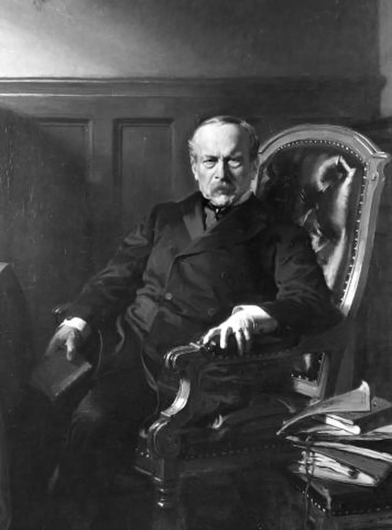 Porträt von Auguste Lambermont (1819–1905) – Gedenkseite