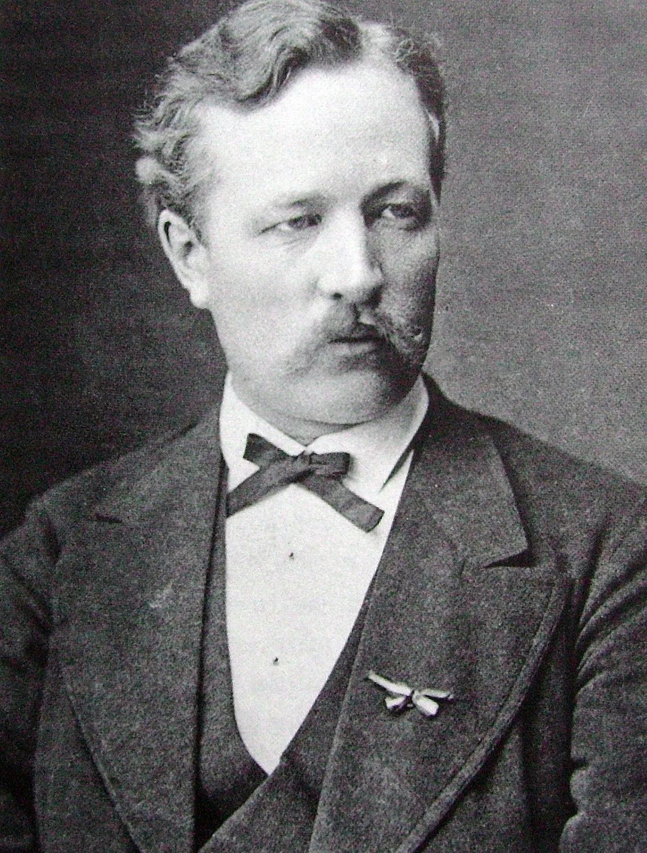 Porträt von Johan Reinhold Aspelin (1842–1915) – Gedenkseite