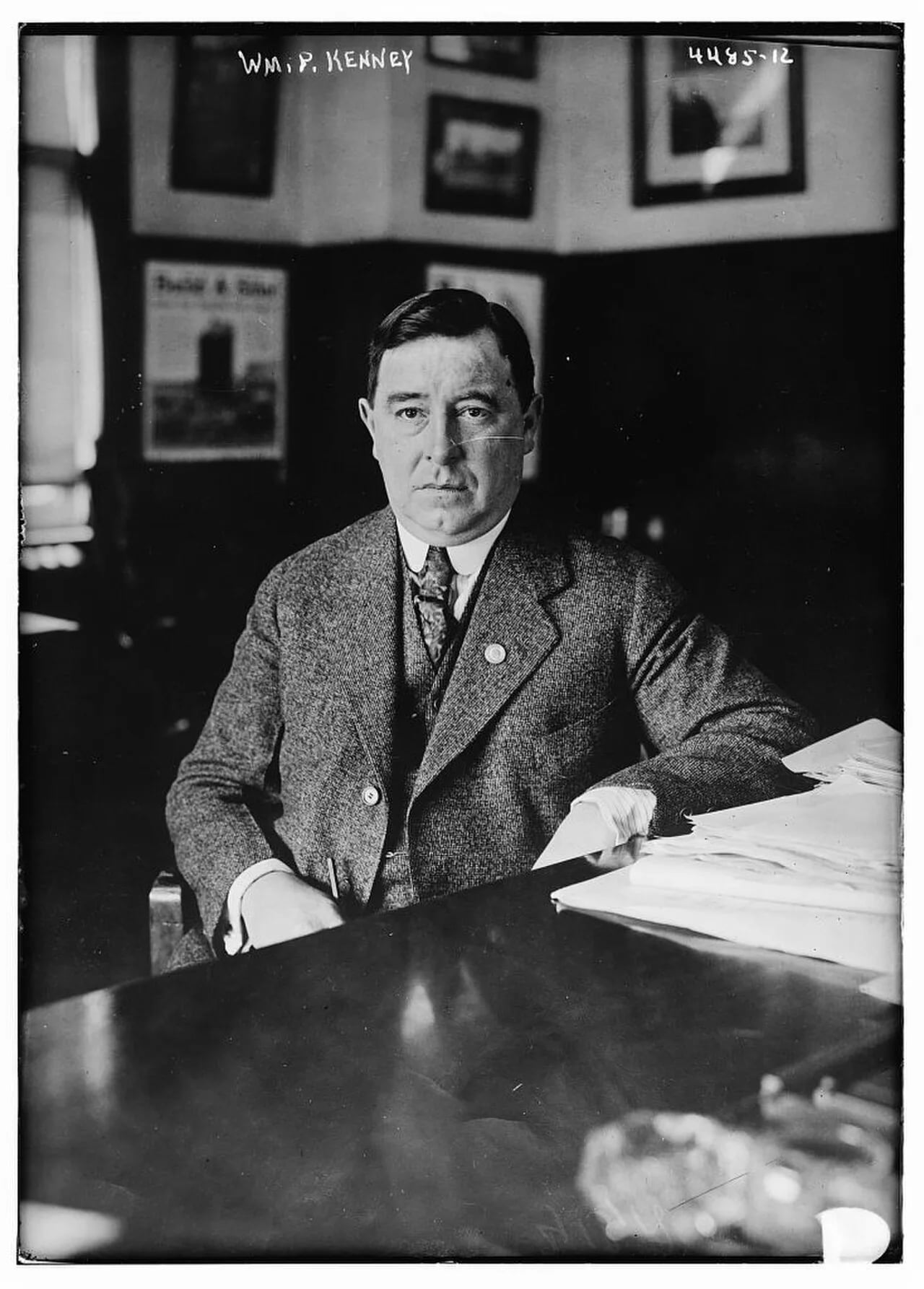 Portrait of William Patrick Kenney (1870–1939) – memorial page