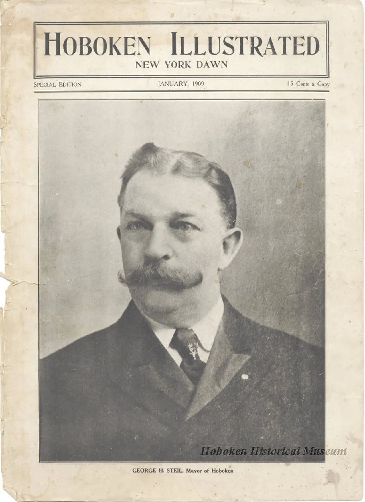 Porträt von George H. Steil, Sr. (1861–1926) – Gedenkseite