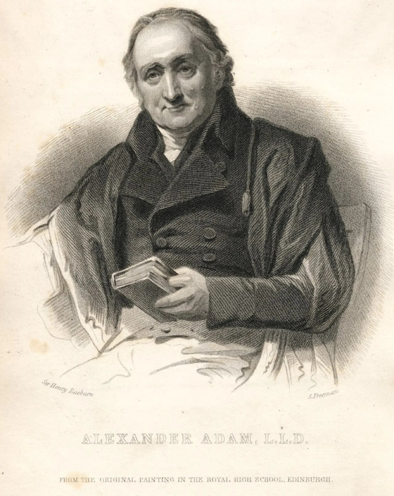 Porträt von Alexander Adam (1741–1809) – Gedenkseite