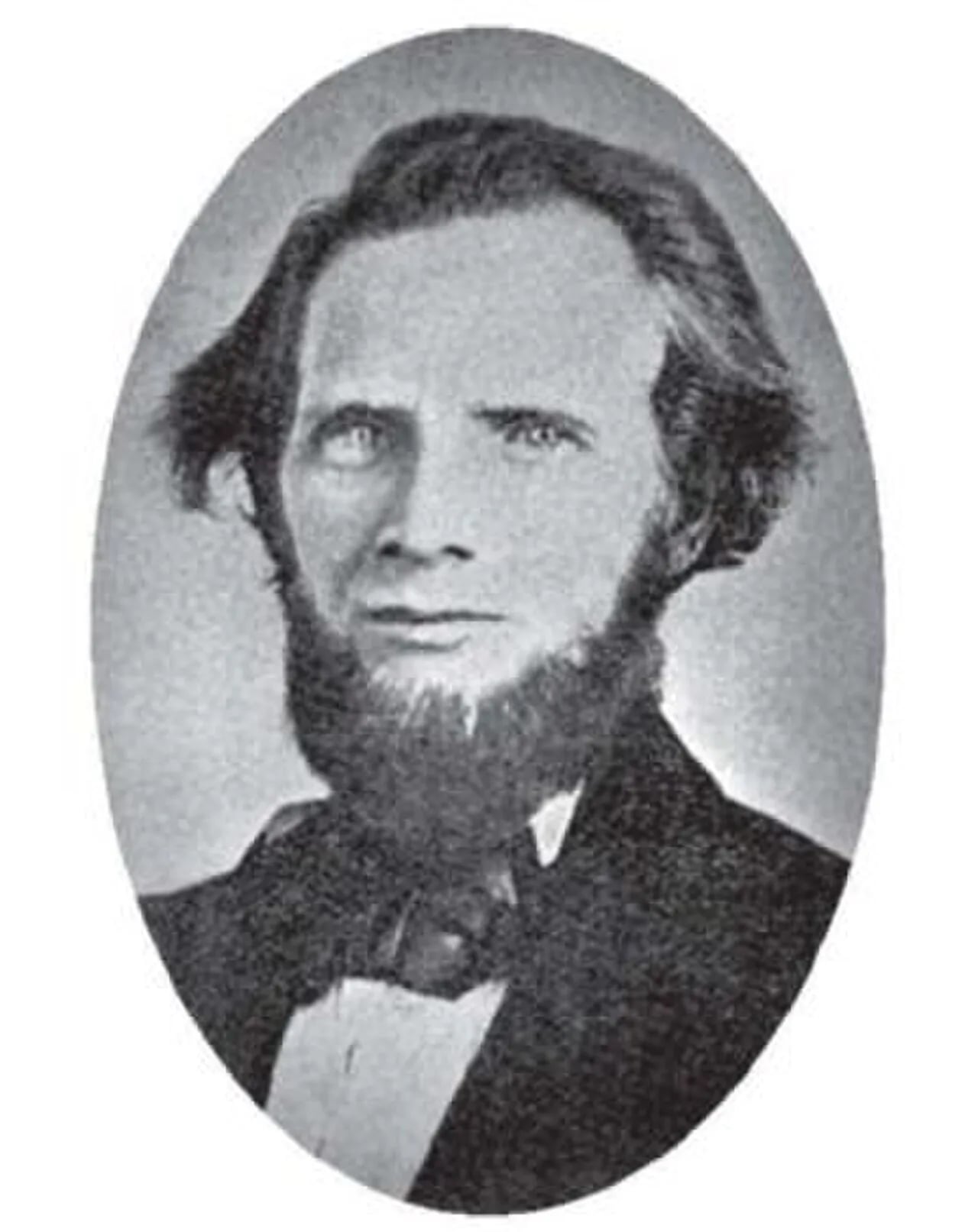 Portrait of John McClannahan Crockett (1816–1887) – memorial page