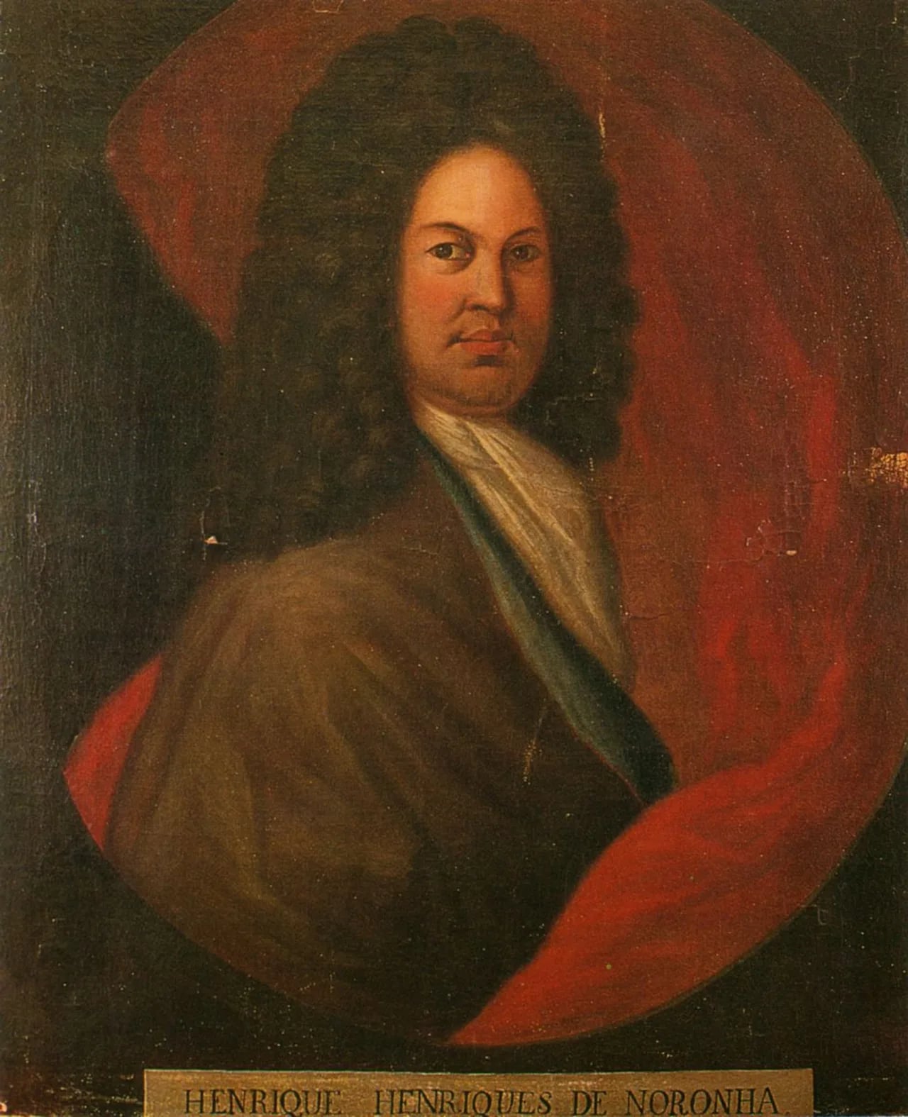 Porträt von Henrique Henriques de Noronha (1667–1730) – Gedenkseite