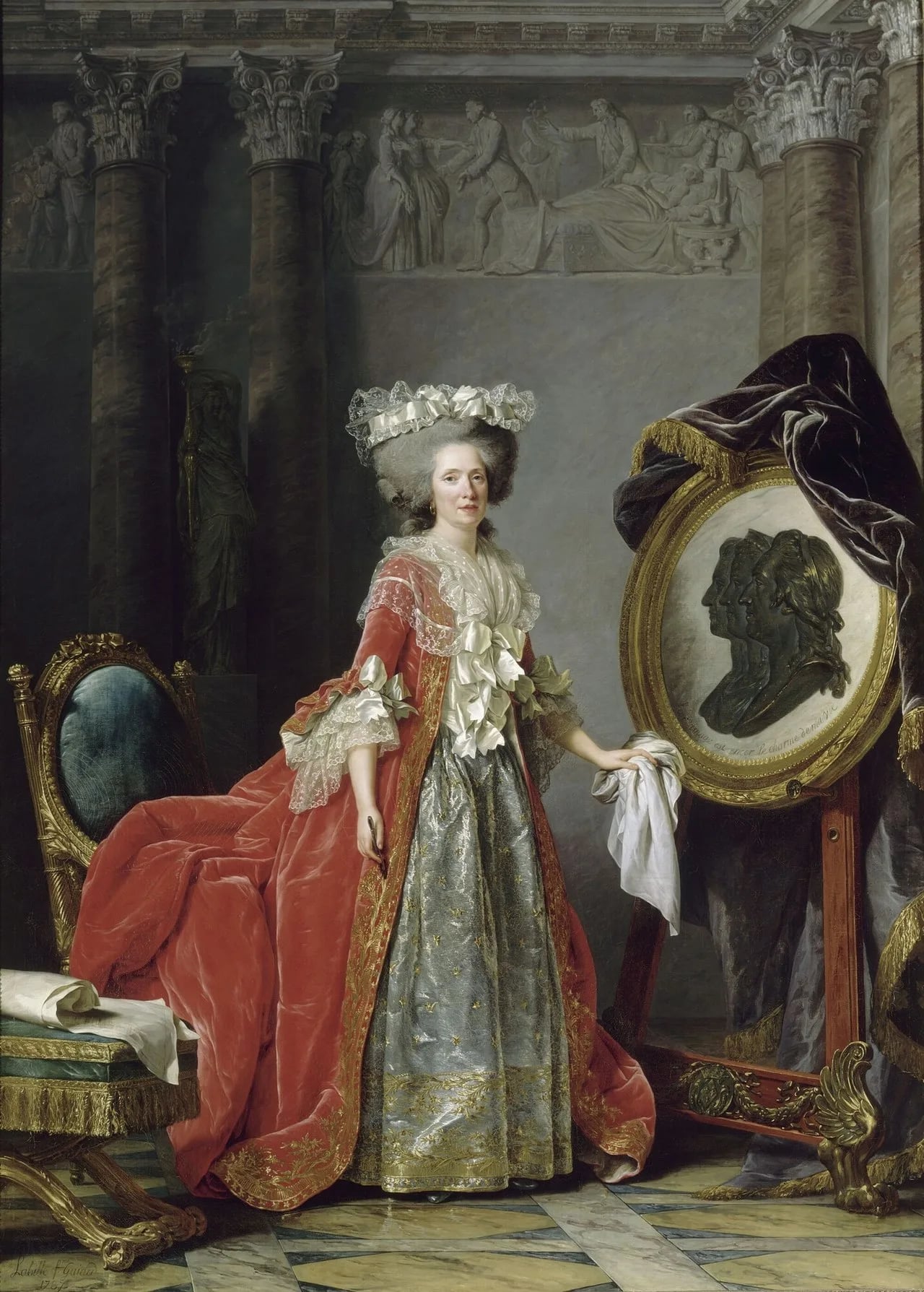 Portrait of Marie Adélaïde de Bourbon (1732–1800) – memorial page