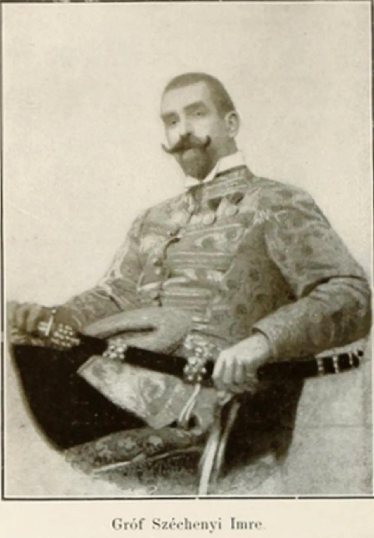 Portrait of Imre Széchényi (1858–1905) – memorial page