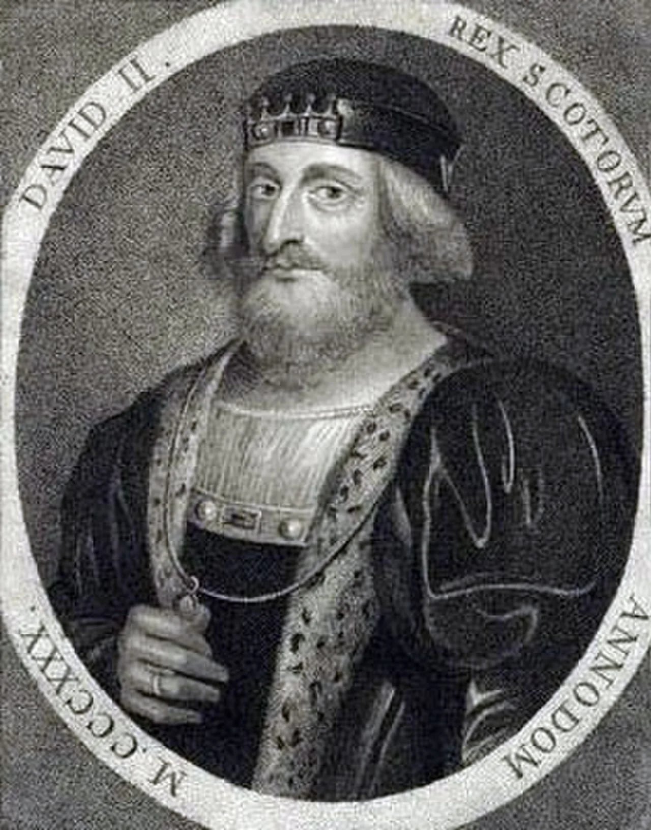 Portrait of David II. (1324–1371) – memorial page
