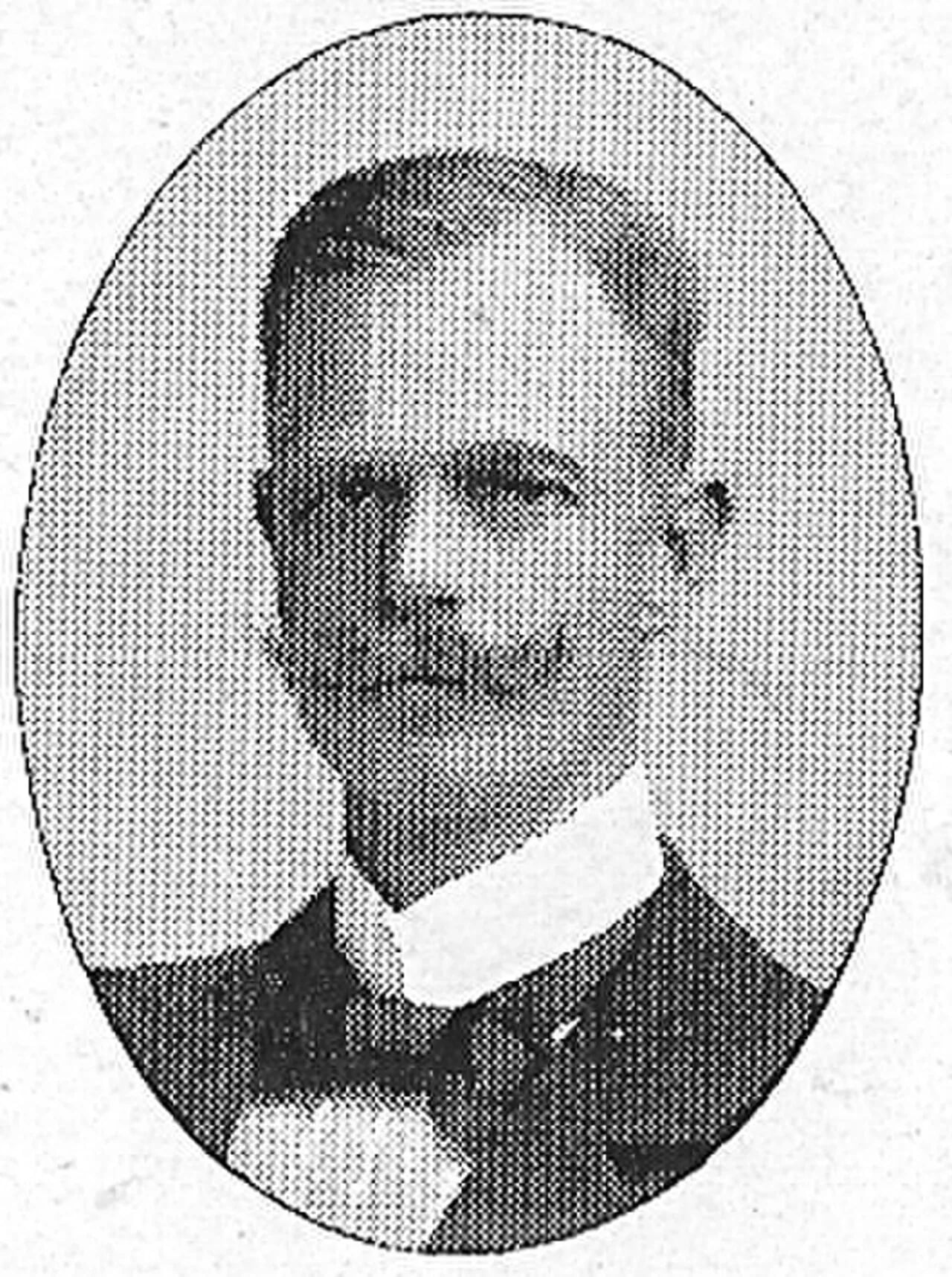 Portrait of Sven Dan Bergman (1868–1941) – memorial page