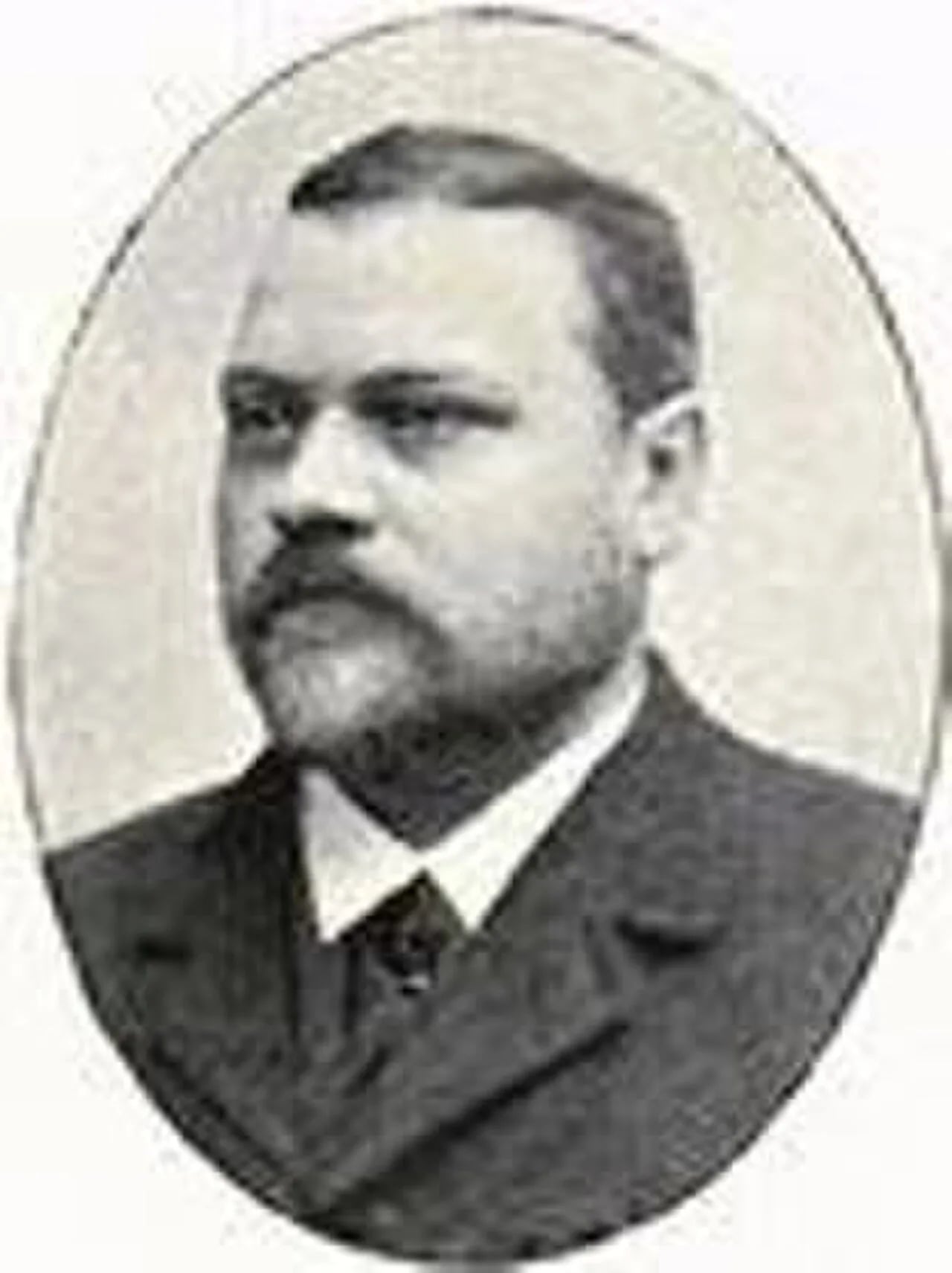 Porträt von Jonas Sandquist (1858–1916) – Gedenkseite