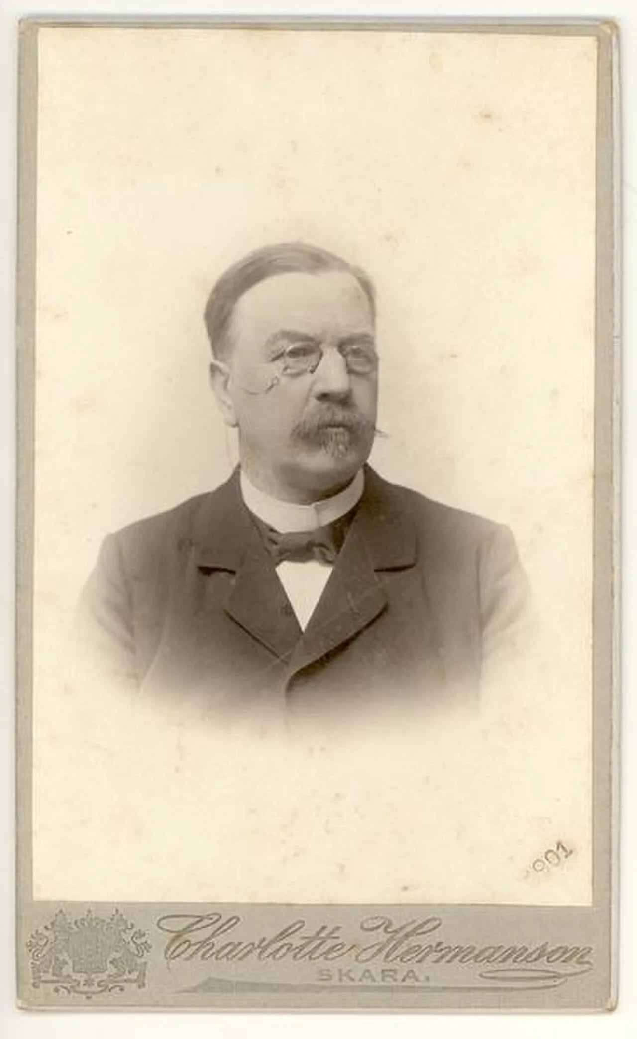 Porträt von Lars Wilhelm Kylberg (1840–1928) – Gedenkseite
