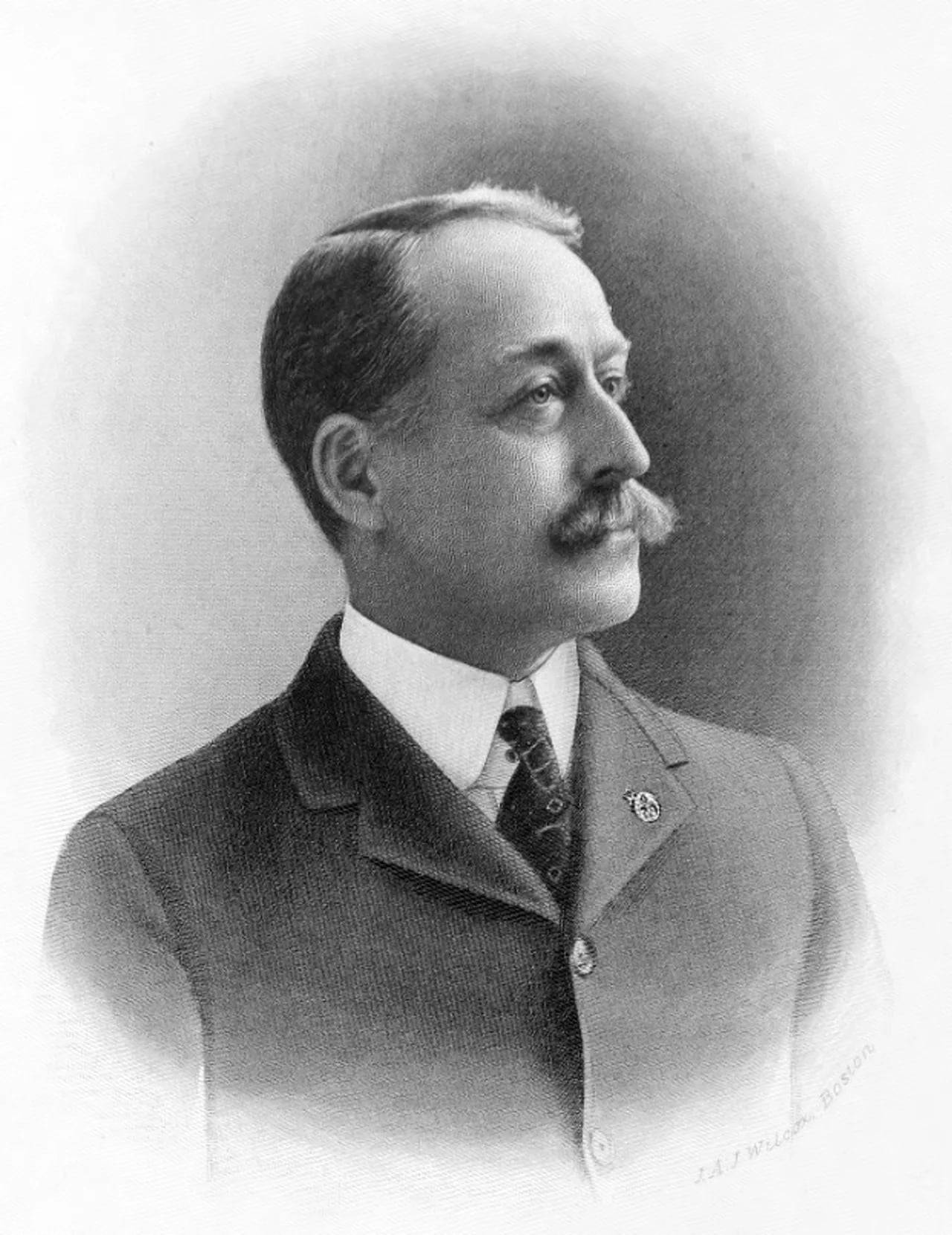 Portrait of Cyrus W. Davis (1856–1917) – memorial page