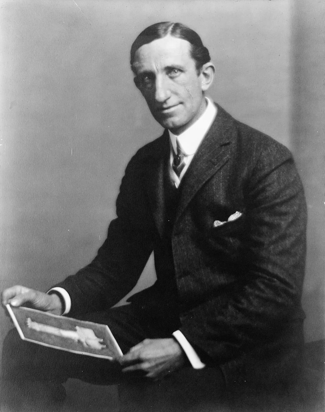 Porträt von Thomas Alva Edison jr. (1876–1935) – Gedenkseite