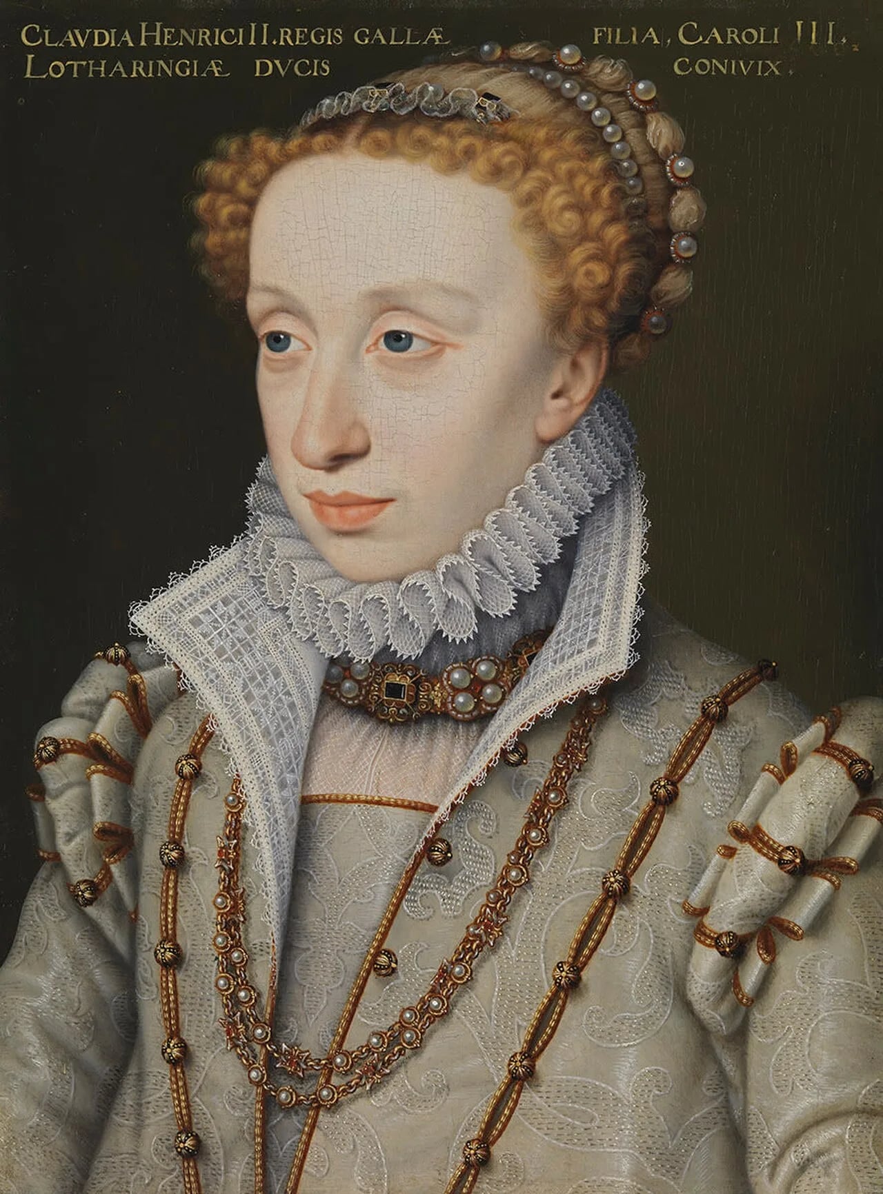 Portrait of Claudia von Valois (1547–1575) – memorial page