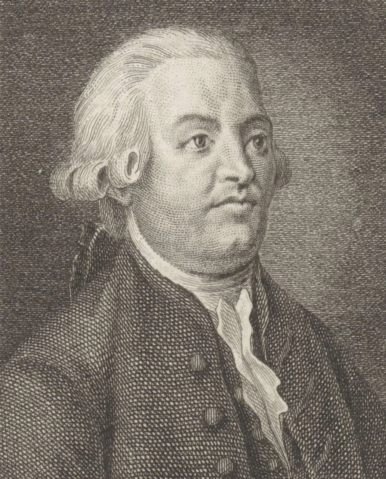 Porträt von Sicco Douwe van Aylva (1734–1807) – Gedenkseite