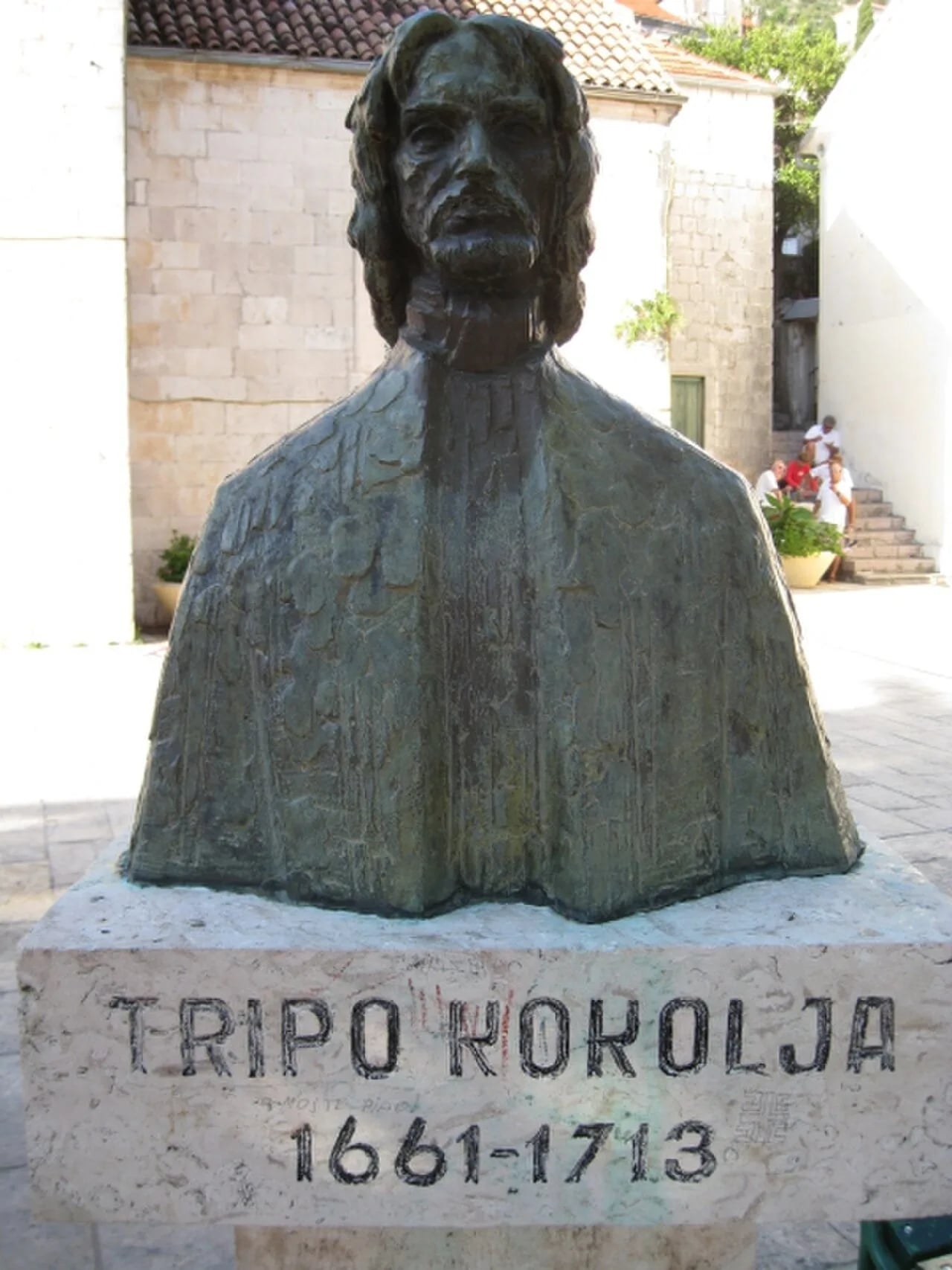 Porträt von Tripo Kokolja (1661–1713) – Gedenkseite