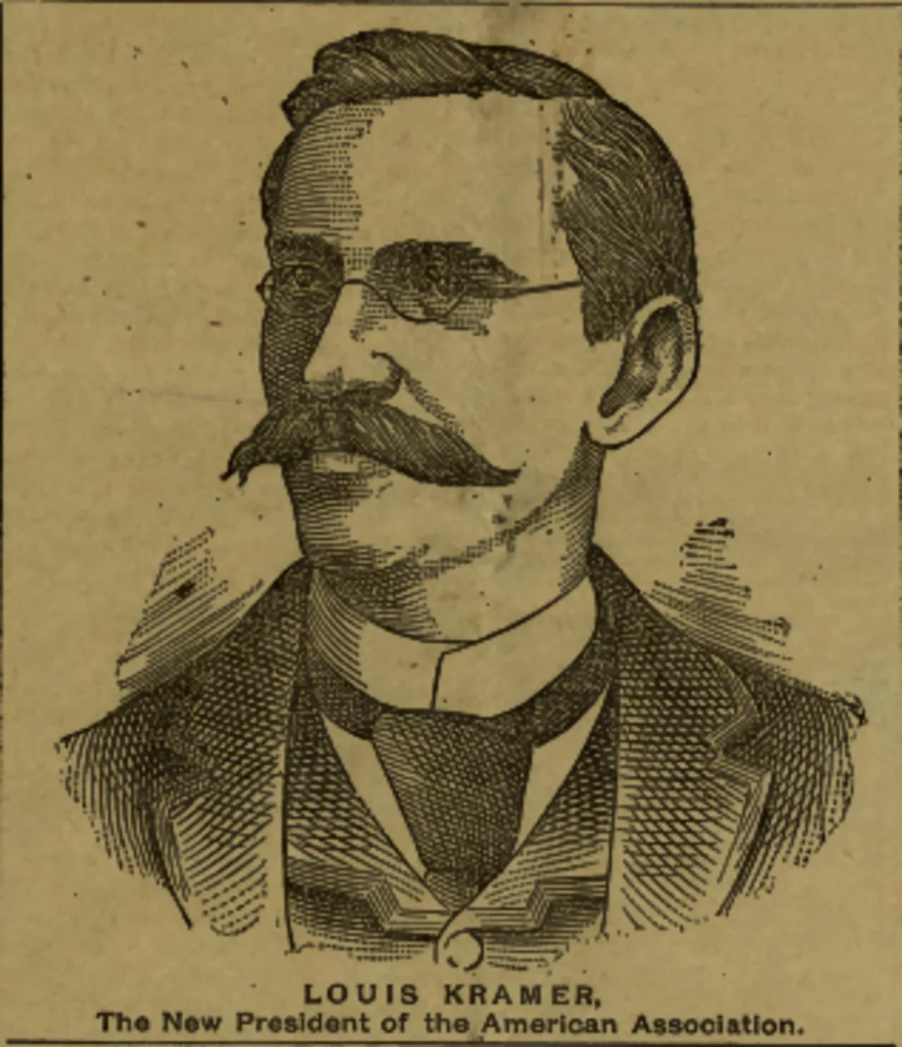 Portrait of Louis Kramer (1848–1922) – memorial page