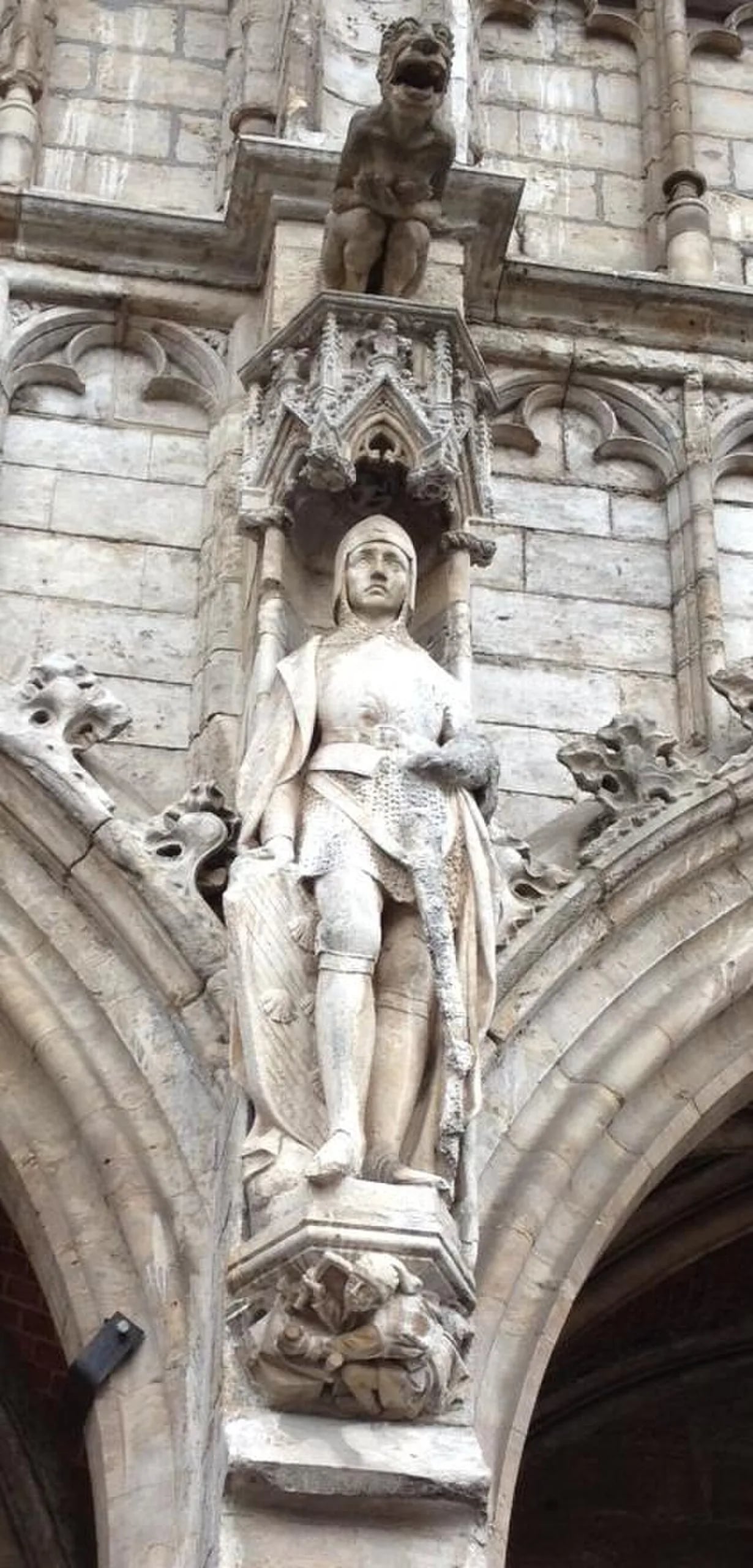 Porträt von John of Relegem (1330–1371) – Gedenkseite