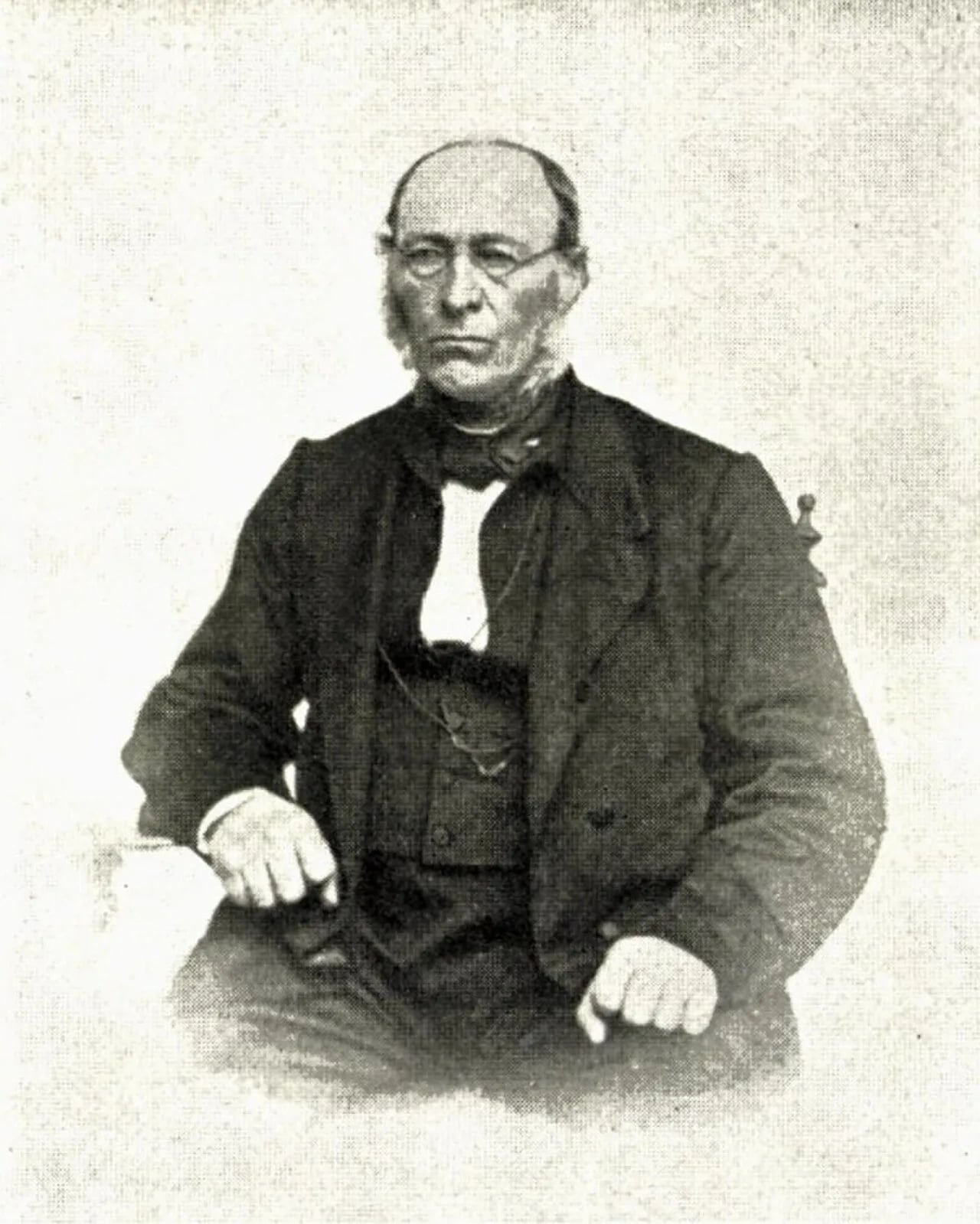 Portrait of Ole Øvre Richter (1801–1865) – memorial page