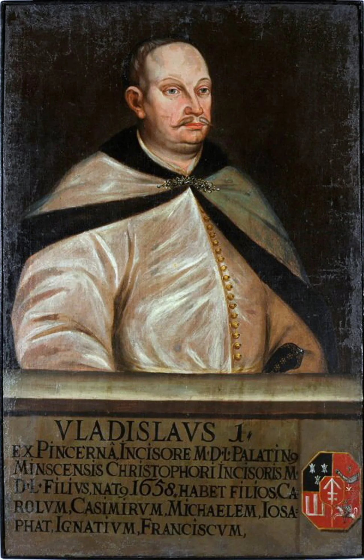 Portrait of Wladislaw Josaphat Sapieha (1652–1733) – memorial page