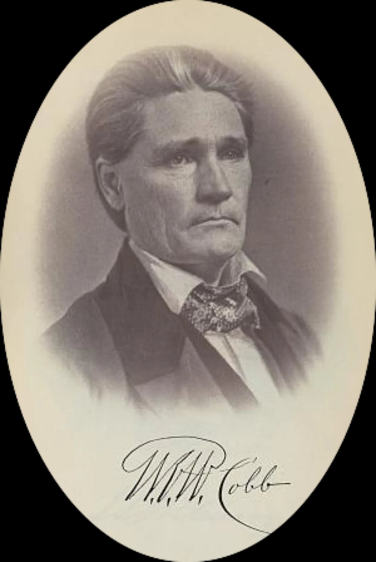Portrait of Williamson Robert Winfield Cobb (1807–1864) – memorial page