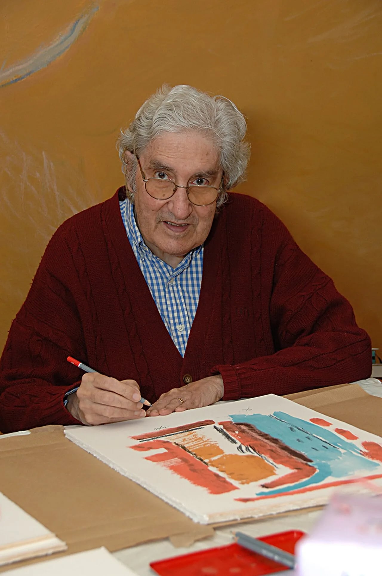 Portrait of Albert Ràfols-Casamada (1923–2009) – memorial page