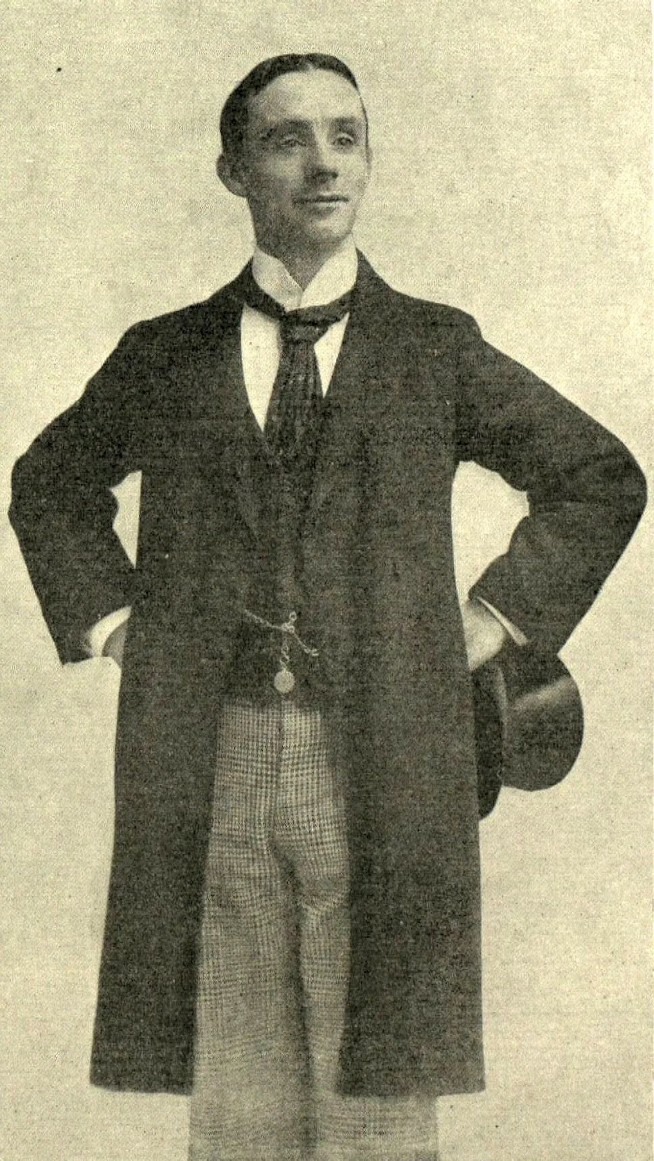 Porträt von Dan Leno (1860–1904) – Gedenkseite