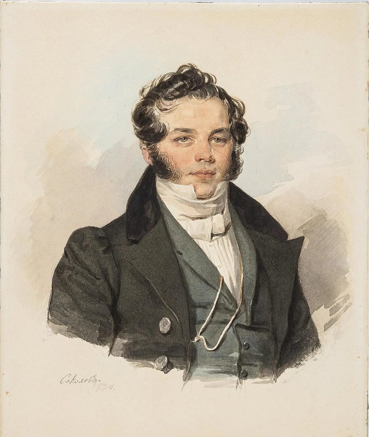 Portrait of Iwan Gawrilowitsch Kruglikow (1787–1847) – memorial page
