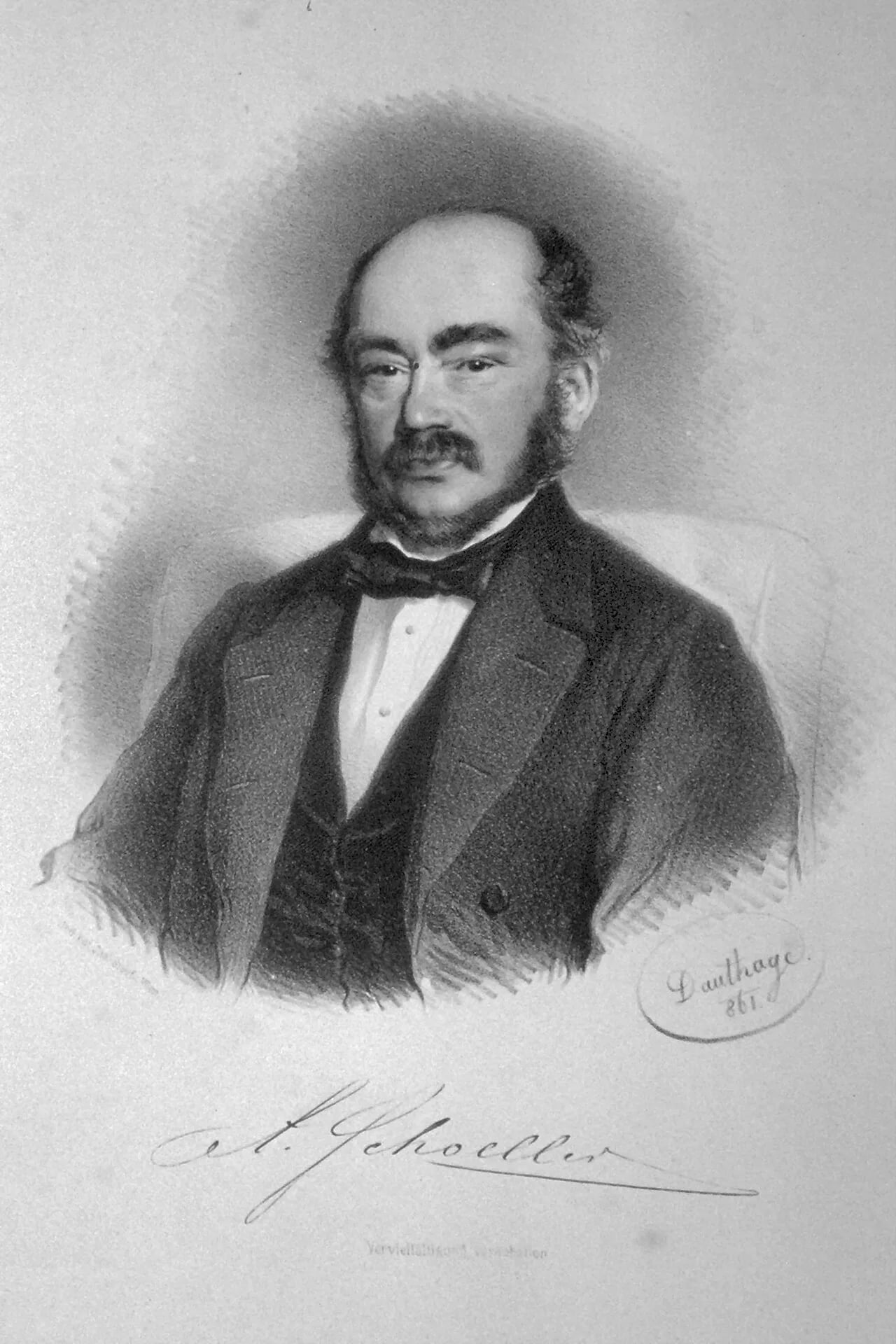 Porträt von Alexander von Schoeller (1805–1886) – Gedenkseite
