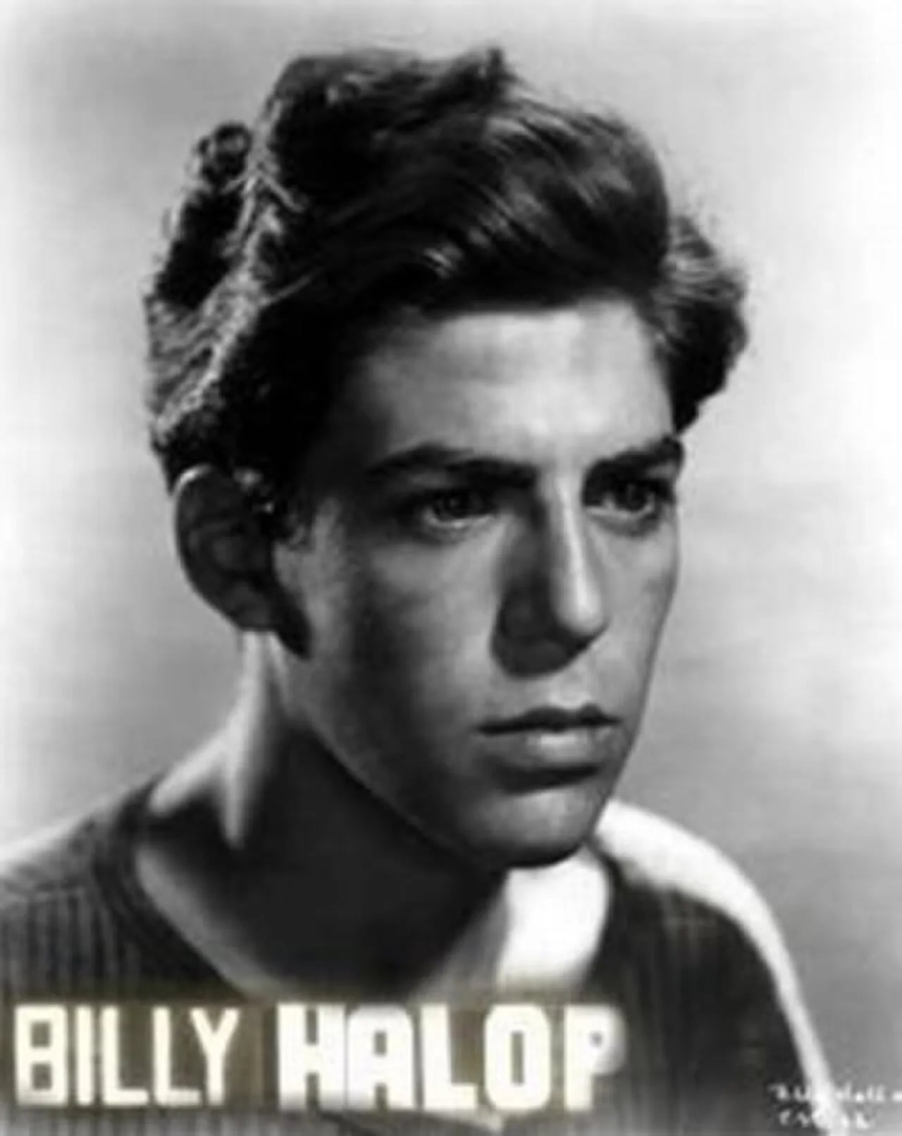 Portrait of Billy Halop (1920–1976) – memorial page