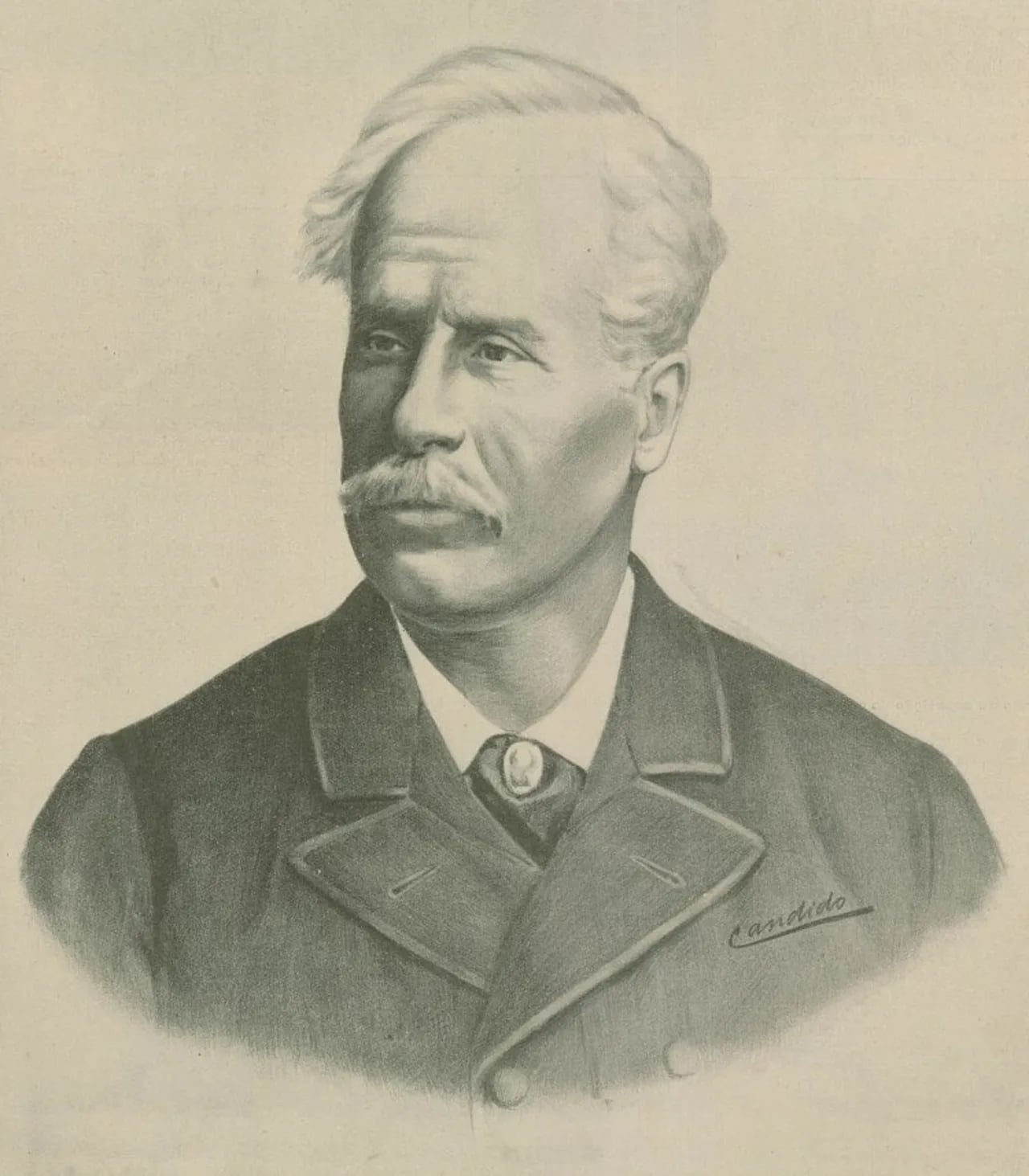 Porträt von Sebastião José de Carvalho (1833–1905) – Gedenkseite