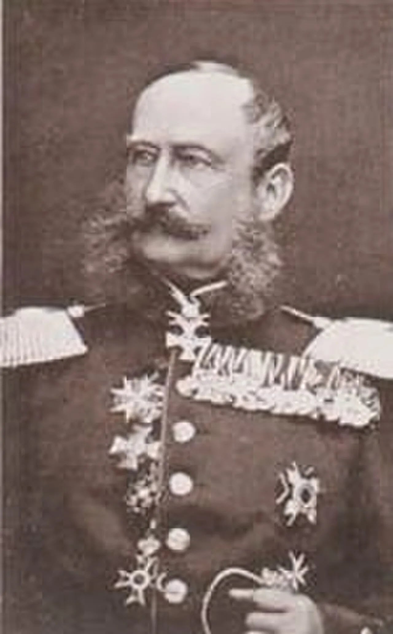 Portrait of Hermann Karl Dietrich von Rantzau (1815–1891) – memorial page