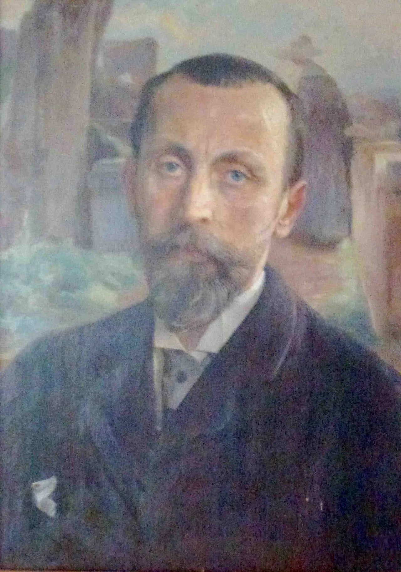 Portrait of Julien Renevier (1847–1907) – memorial page