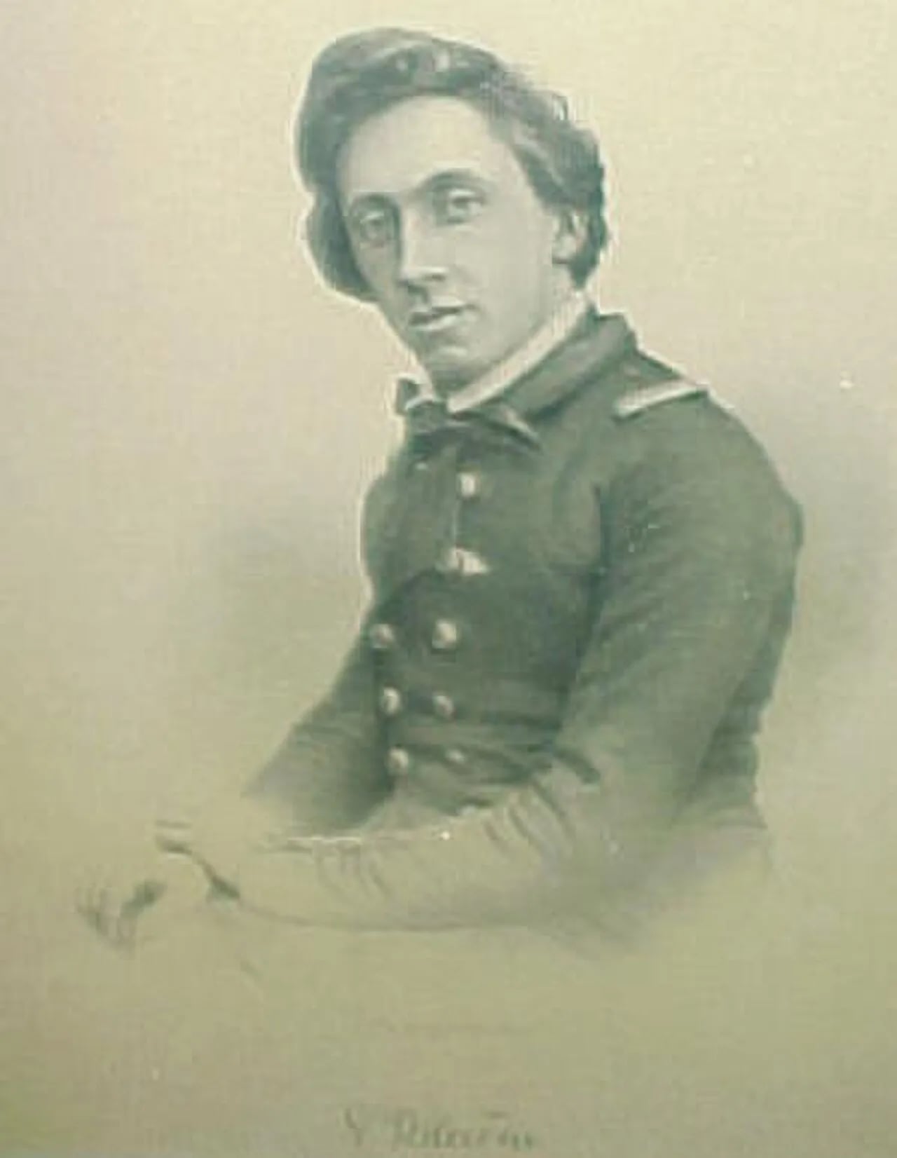 Portrait of Vilhelm Pedersen (1820–1859) – memorial page