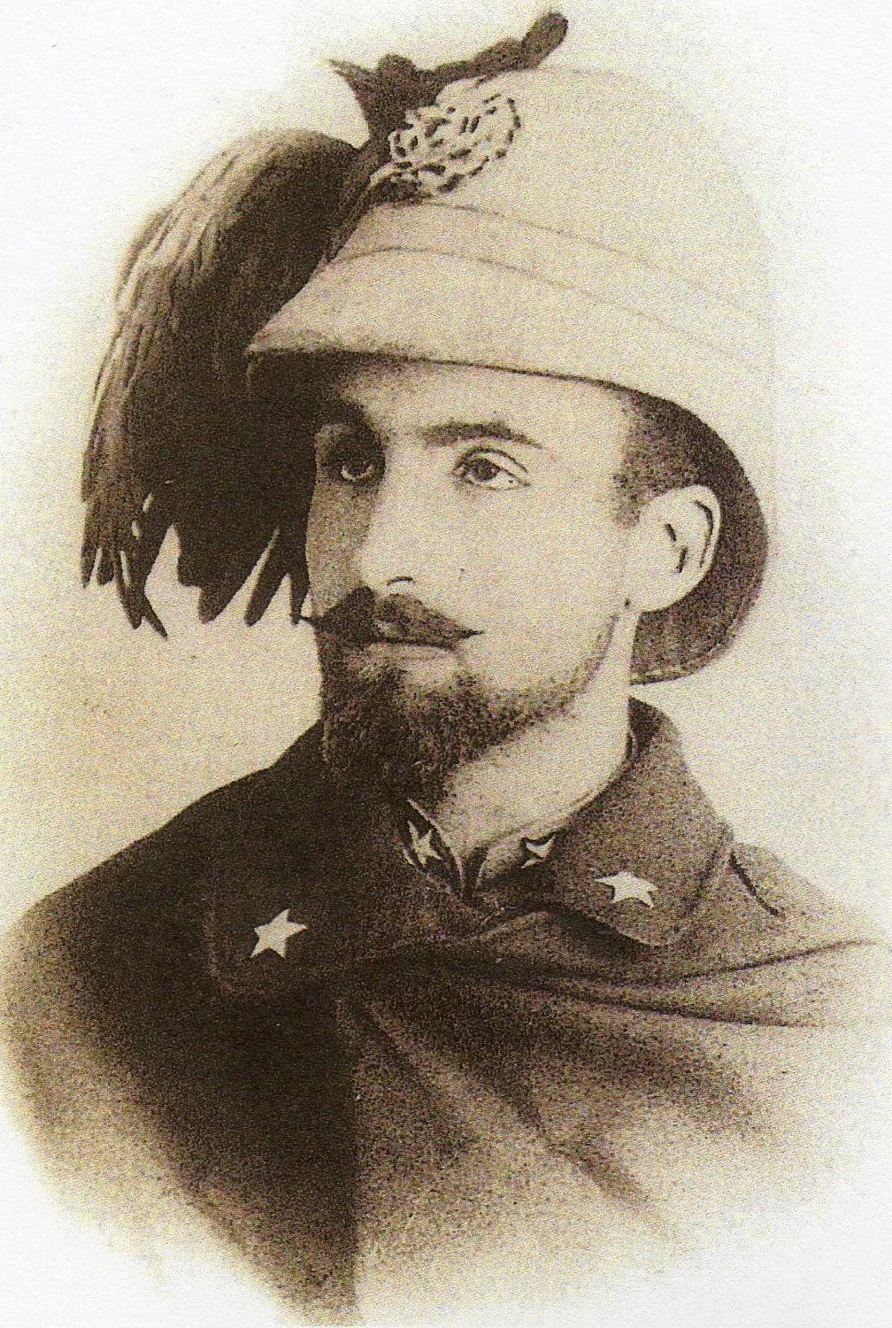 Porträt von Luigi Bigiarelli (1875–1908) – Gedenkseite