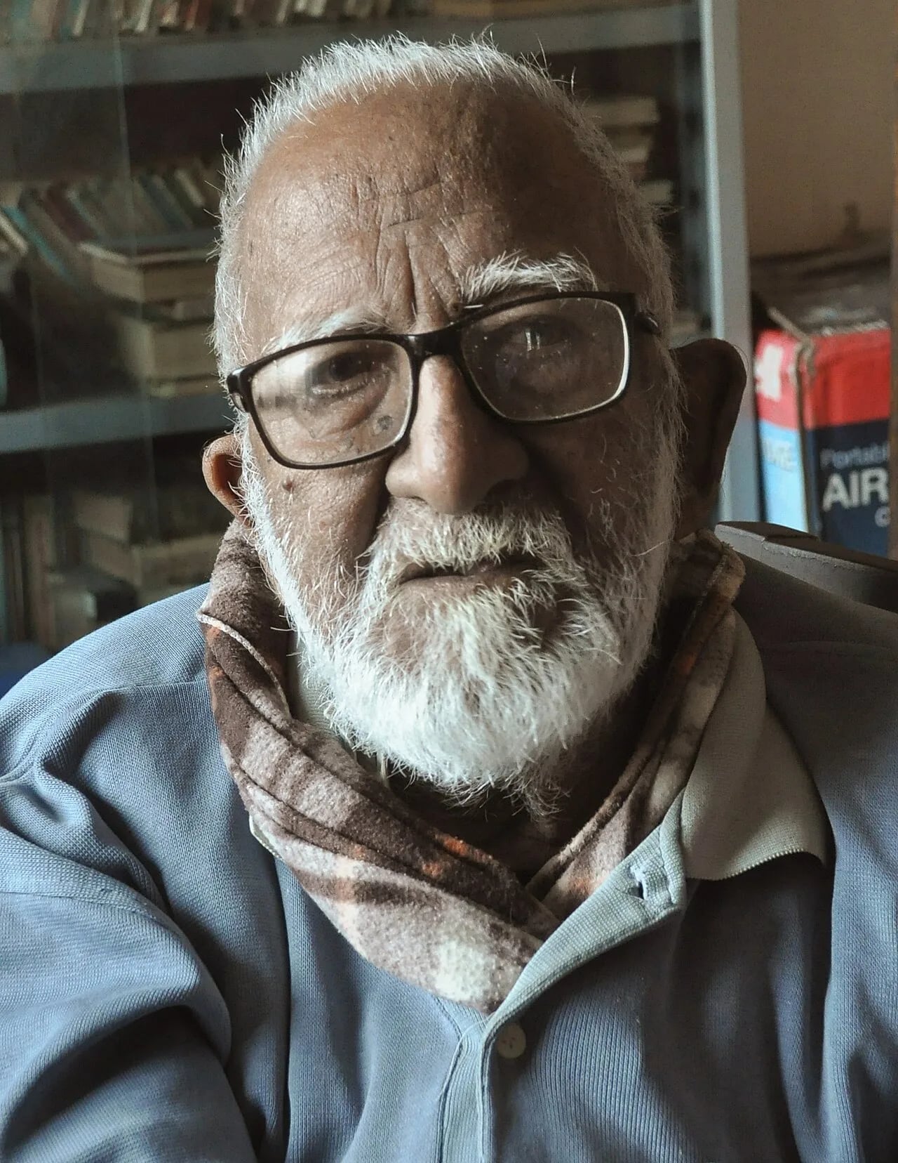 Porträt von Abney Golam Samad (1929–2021) – Gedenkseite