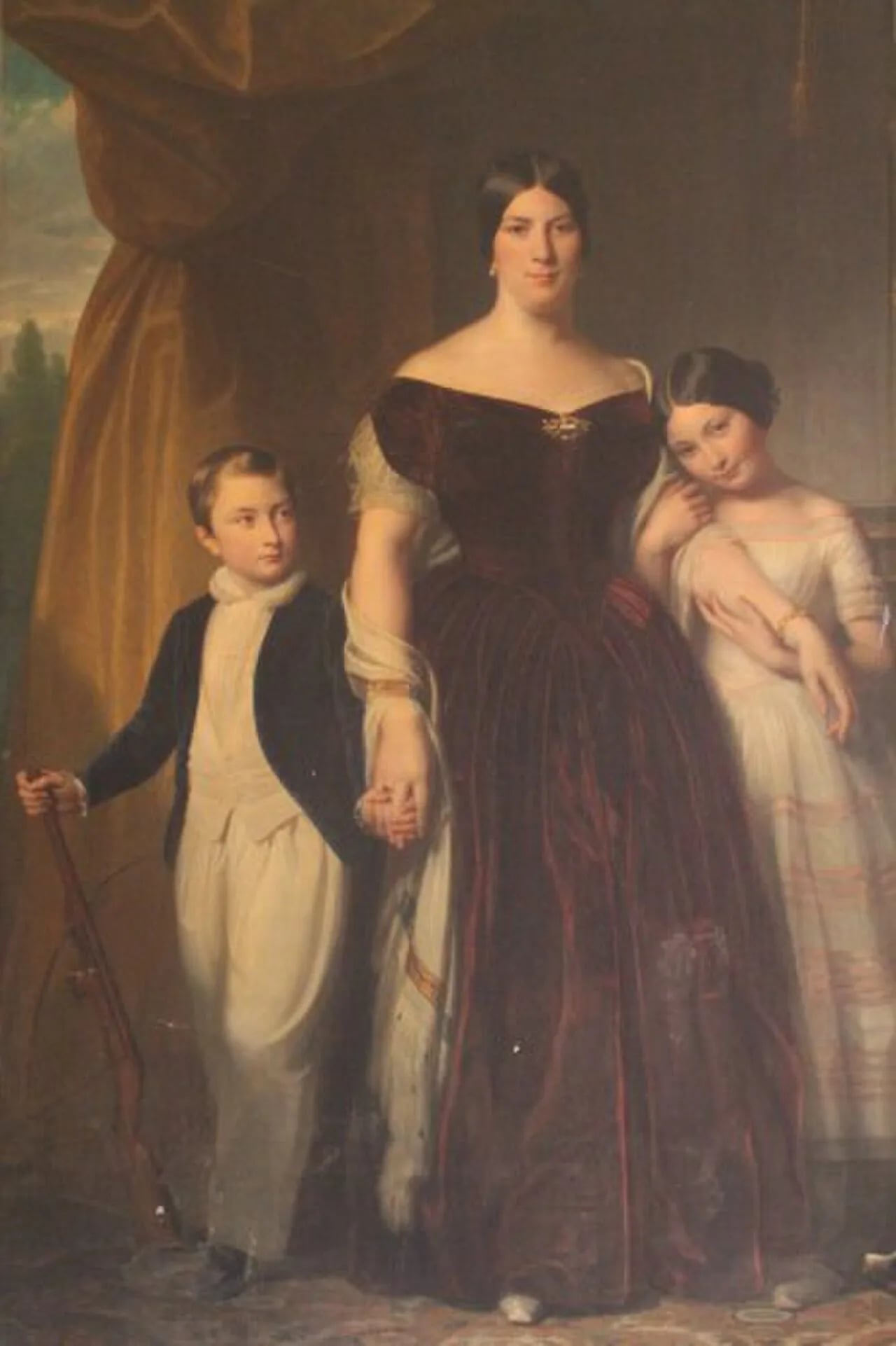 Porträt von Henriette de Clercq (1812–1878) – Gedenkseite
